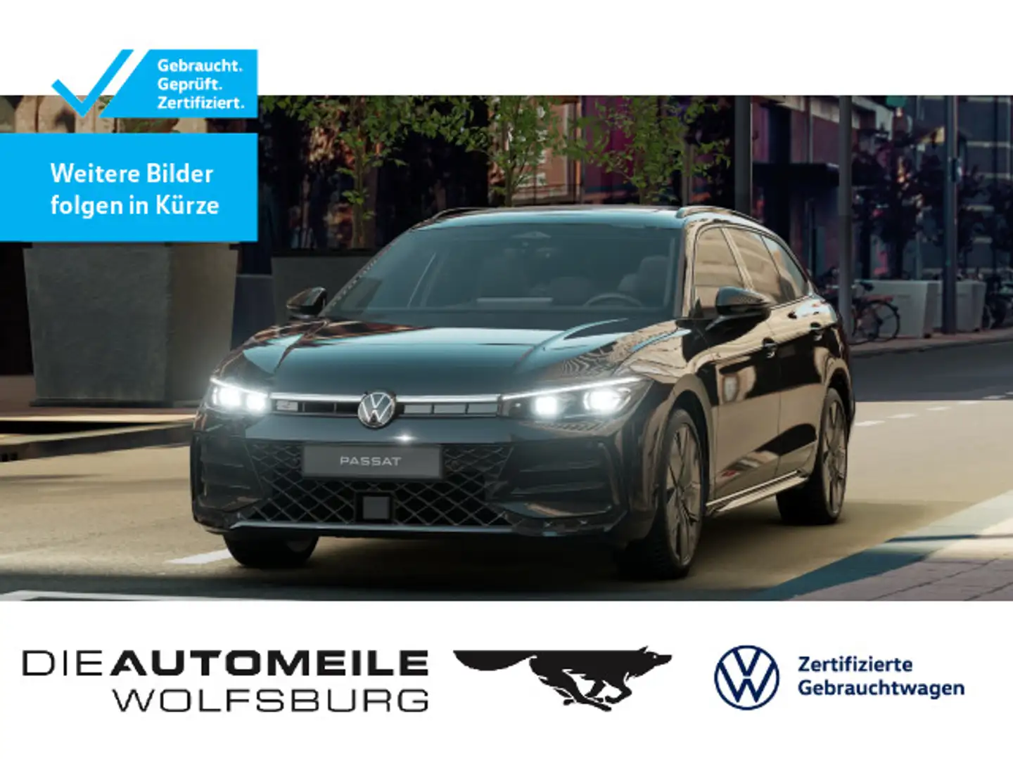 Volkswagen Passat Variant 2.0 TDI SCR 4Motion DSG R-Line "S Schwarz - 1
