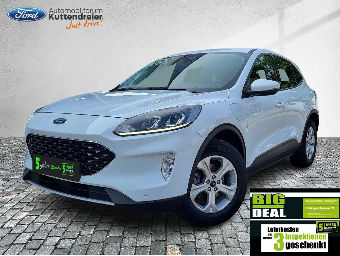Ford Kuga PHEV Cool & Connect Navi 2xPDC Sitzheiz. Weiß - 1