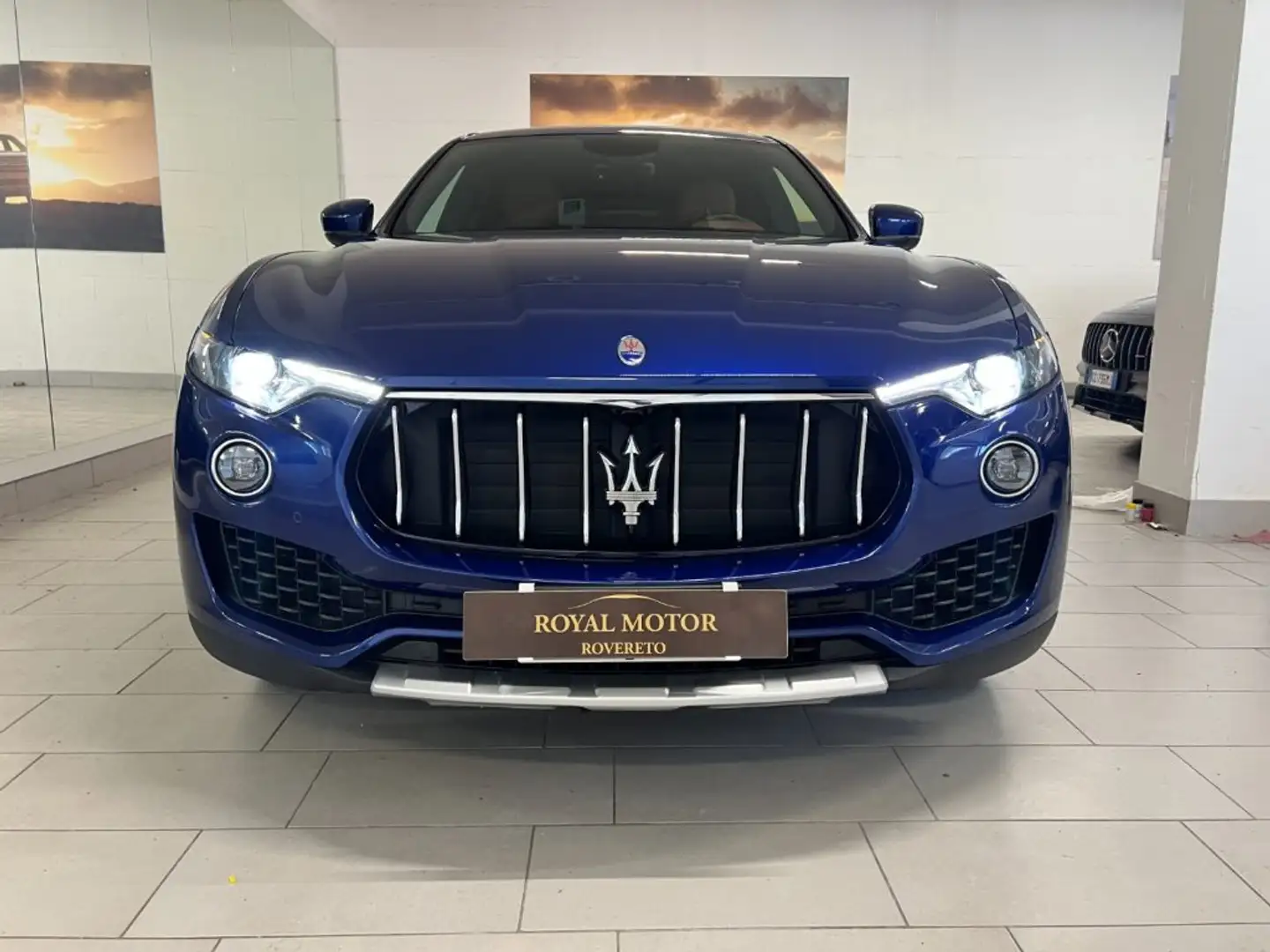 Maserati Levante V6 Diesel AWD 250cv NO SUPER BOLLO ! + 20" !! Bleu - 2