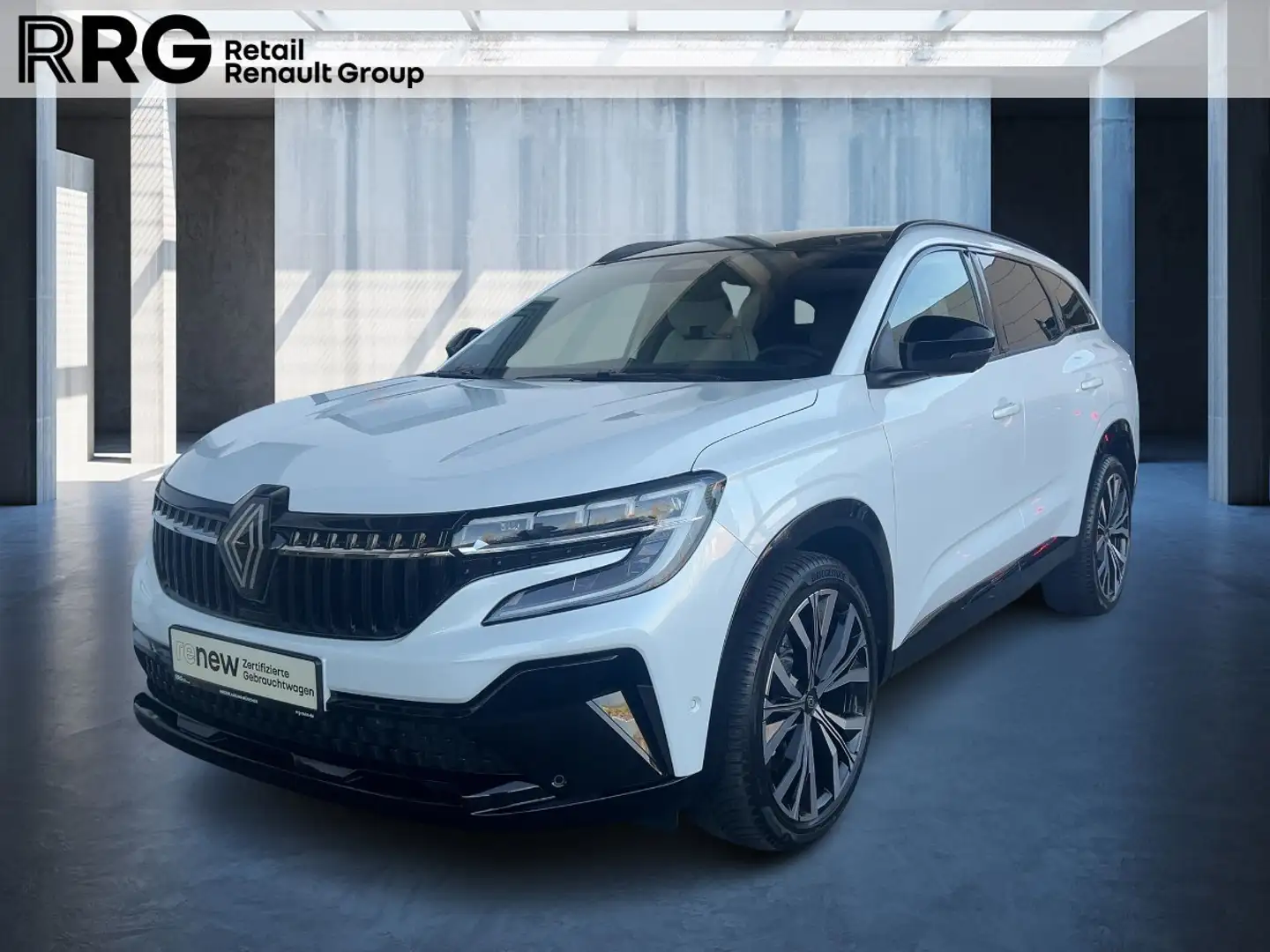 Renault Espace 6 ICONIC E-TECH 200 FULL HYBRID 7-SITZER Weiß - 1