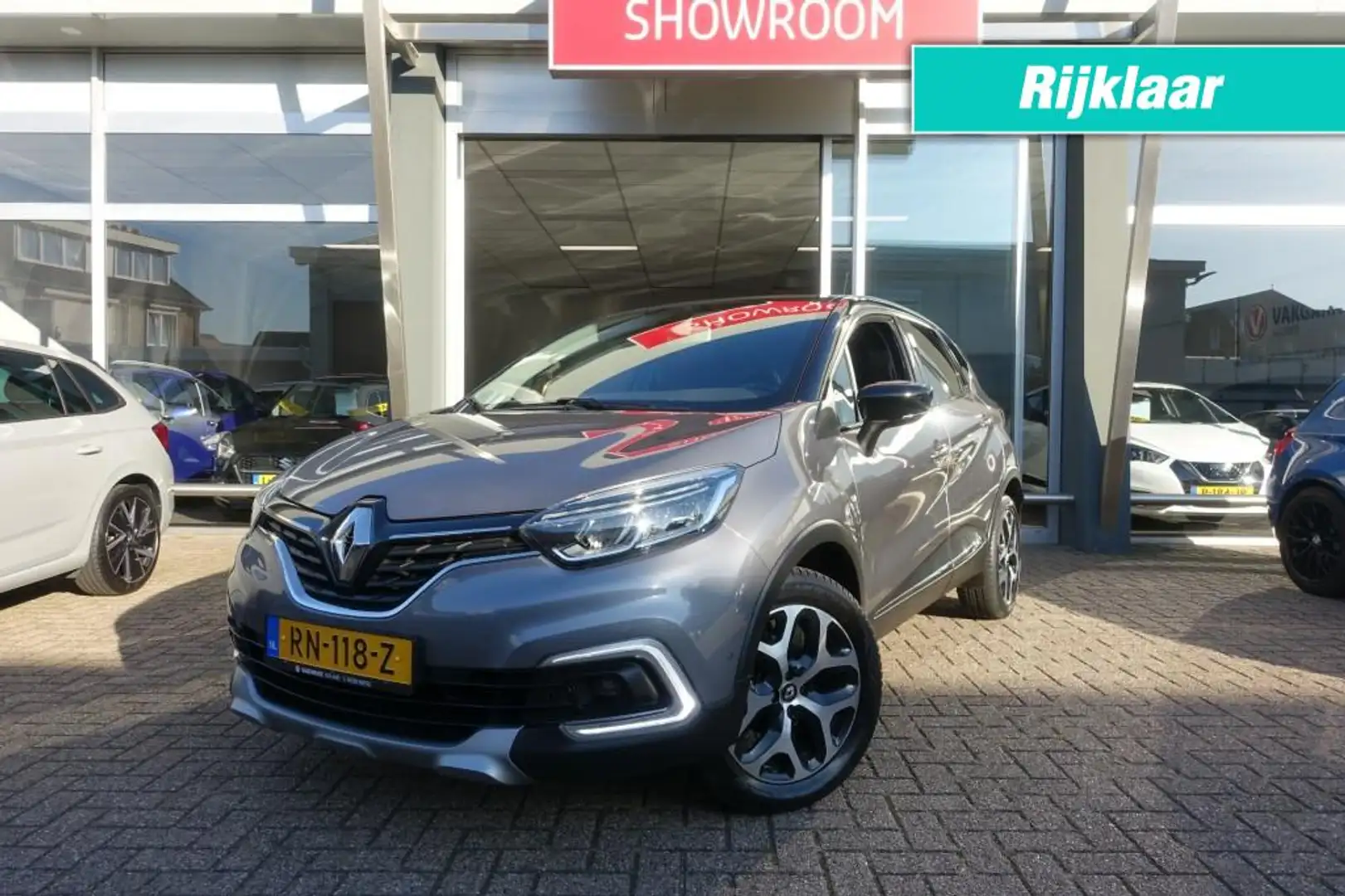 Renault Captur 0.9 TCE INTENS Trekhaak 1e-Eigenaar (All-in prijs) Gris - 1