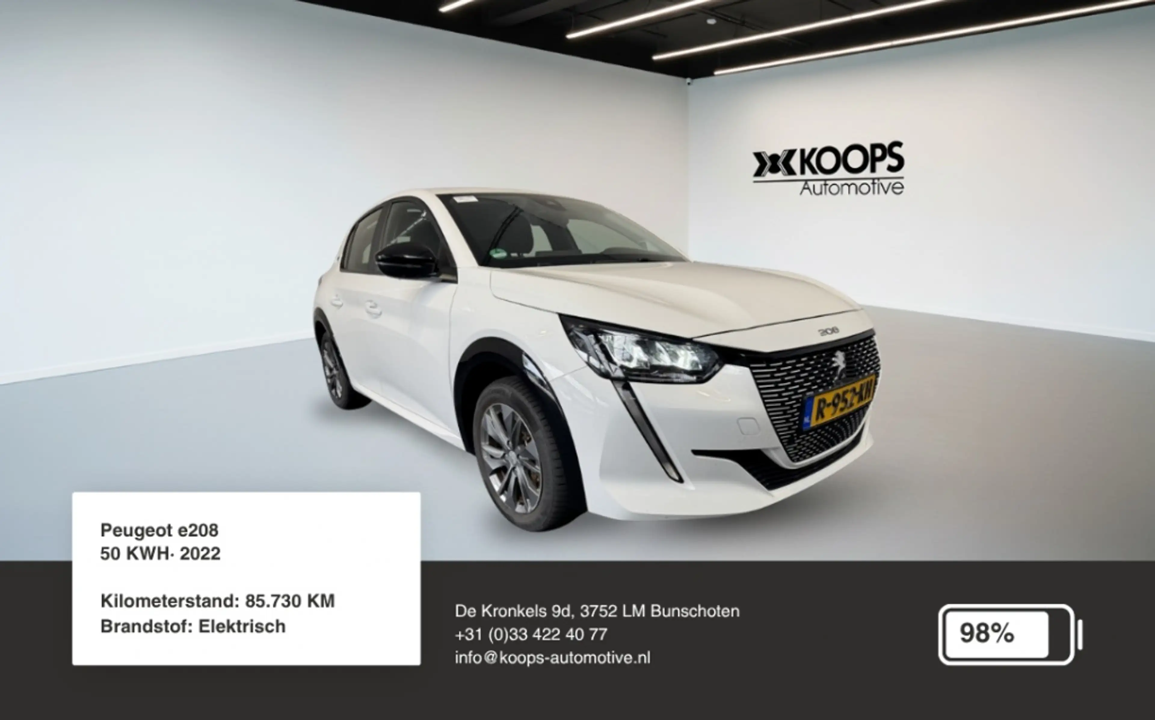 Peugeot e-208 GT Pack EV 50kWh 136