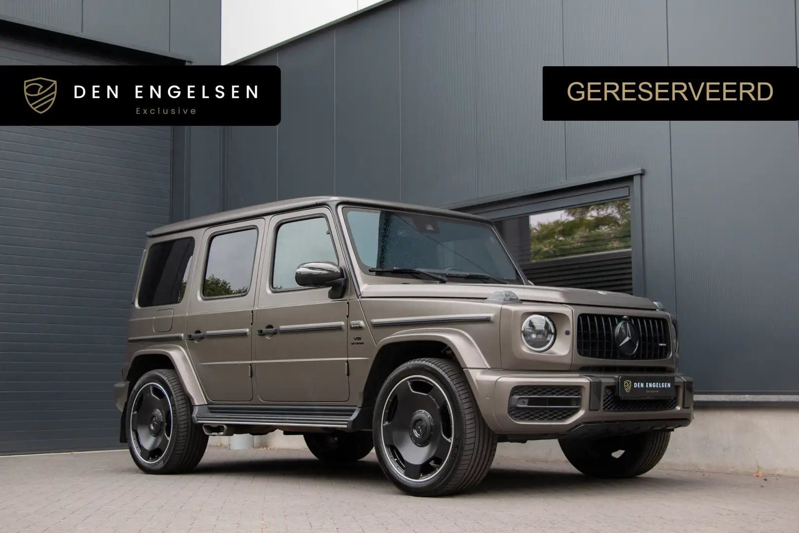 Mercedes-Benz G 63 AMG - G63 585PK | Burmester 3D | Massage + Ventilatie Grijs - 1