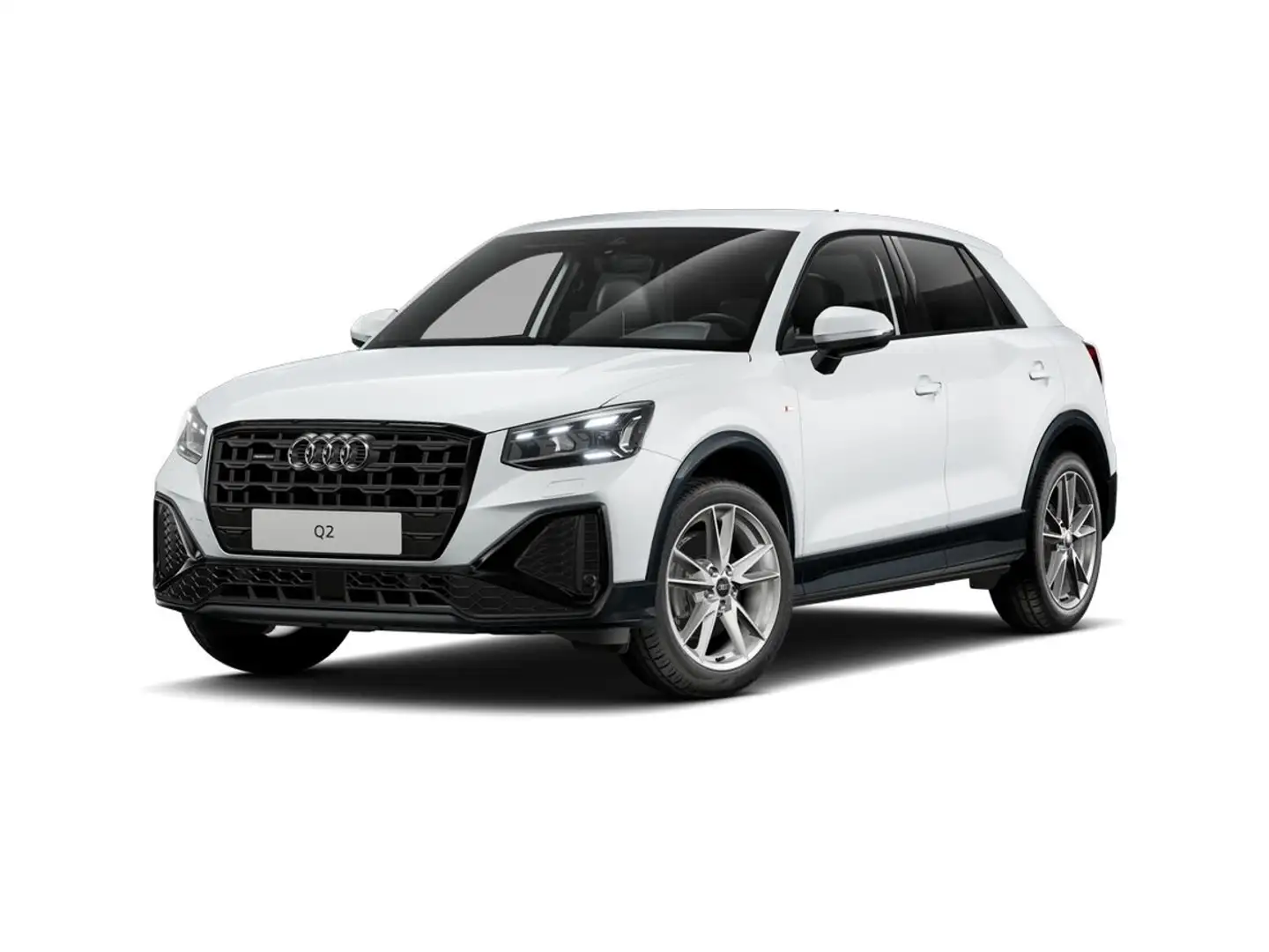 Audi Q2 2.0 TFSI S-tronic quattro S-line AHK Navi Matrix- Weiß - 2