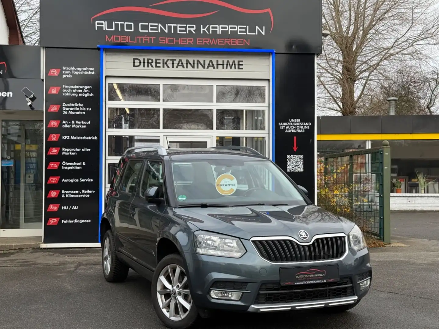 Skoda Yeti 2.0 TDI DSG 4x4 Ambition (AHK-Kamera-NAVI) Grau - 1