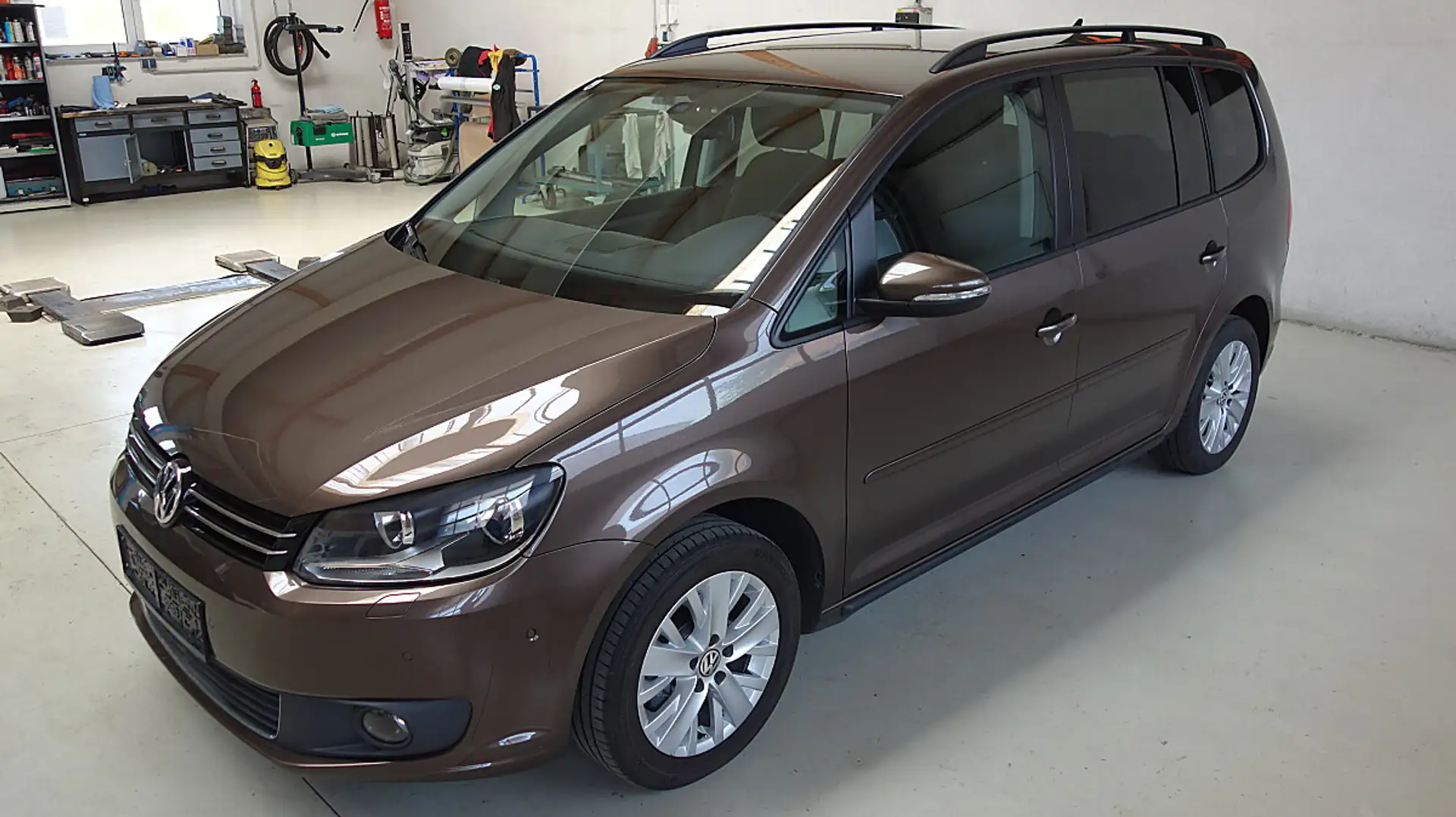 Volkswagen Touran 4Friends,1,2 TSI,Kamera,8-fach bereift,1-Besitz Braun - 1