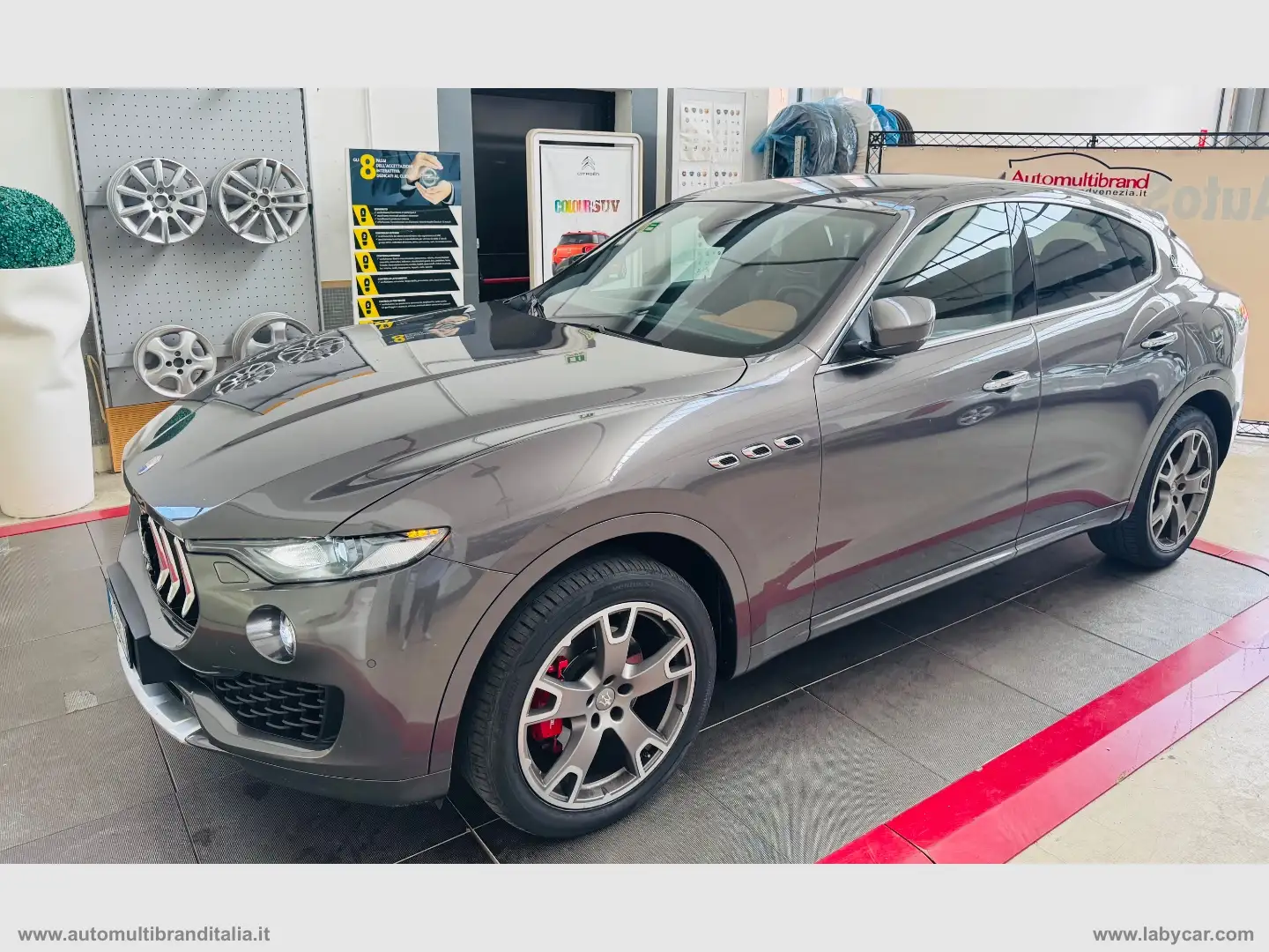 Maserati Levante V6 Diesel AWD Gransport Grigio - 1