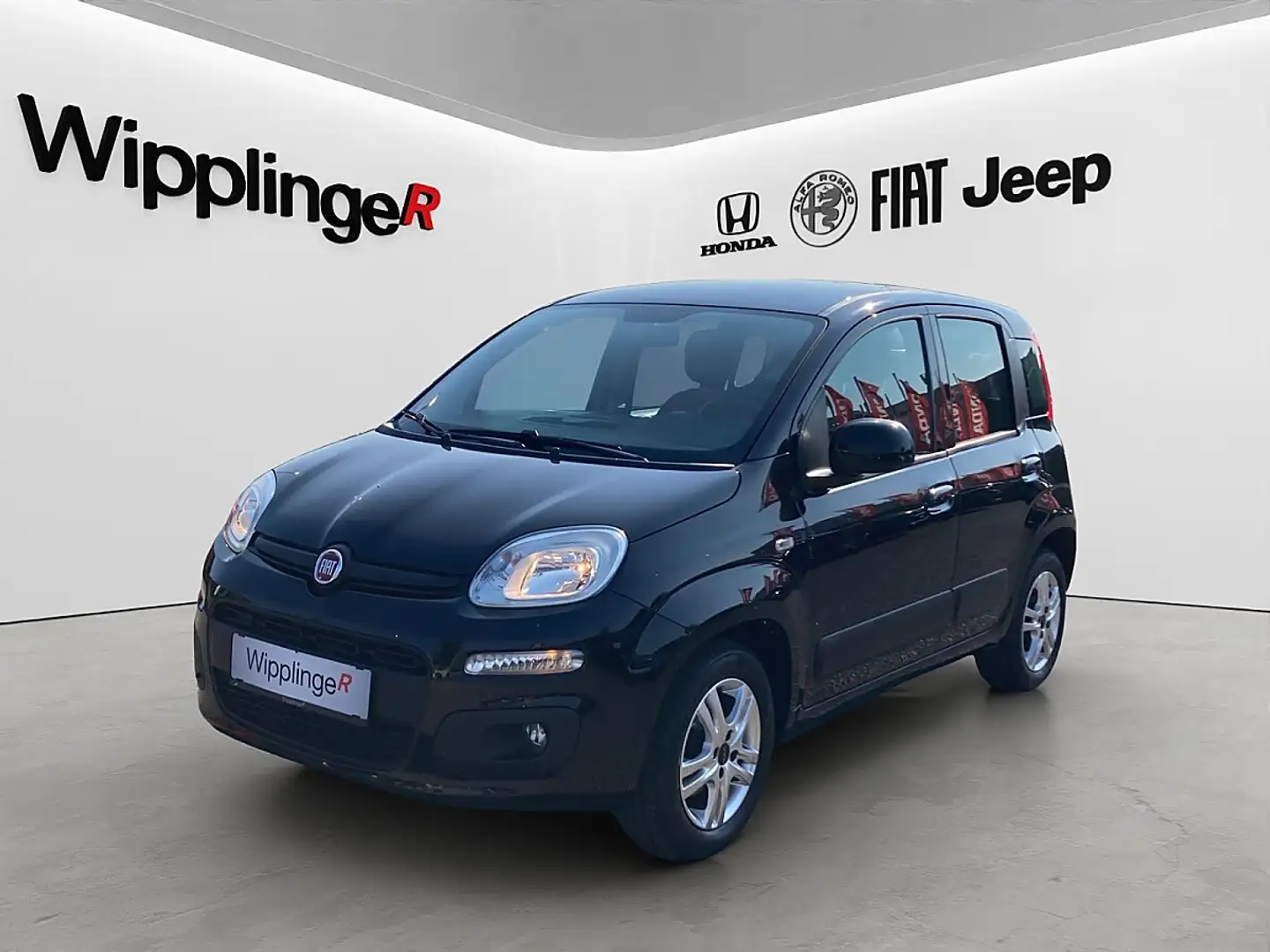 Fiat Panda 1,2 69 Lounge Schwarz - 1