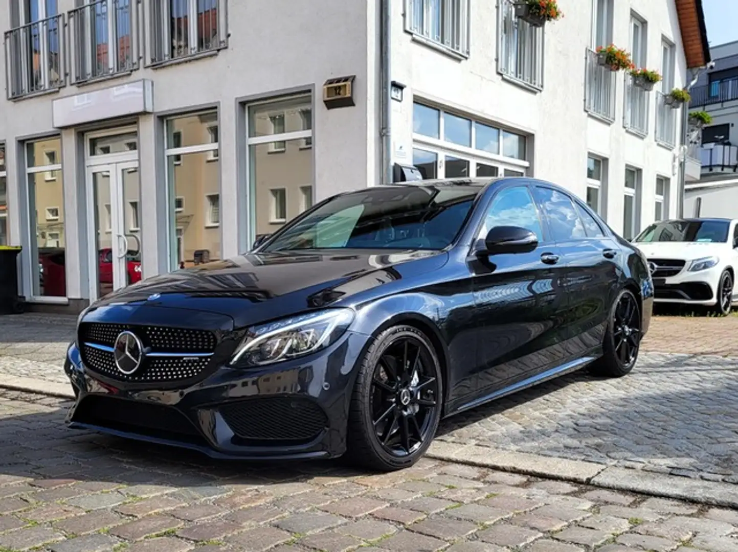 Mercedes-Benz C 43 AMG 4M NIGHT BURM PANO HUD 360° TOTW eAHK Negru - 1