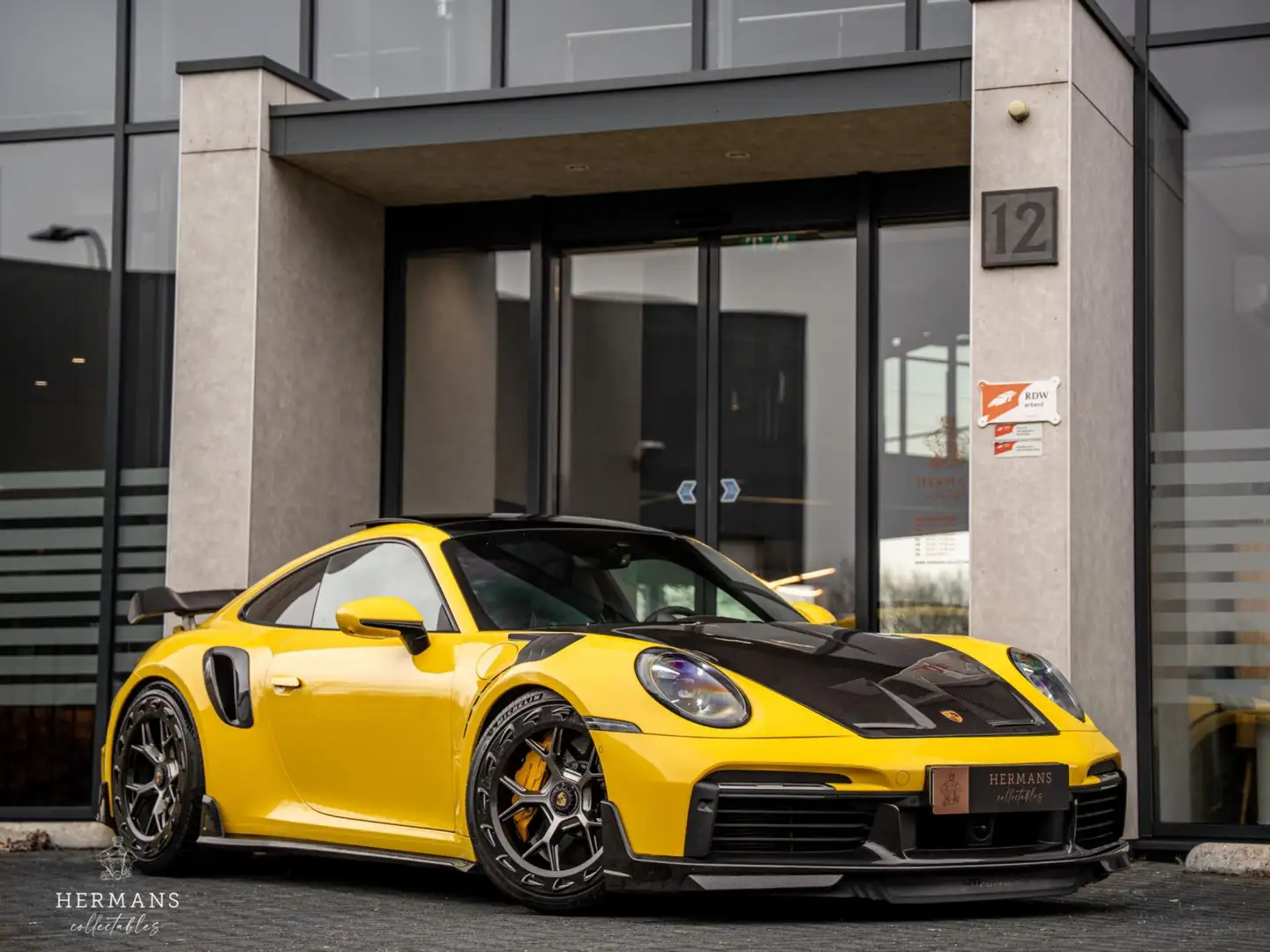 Porsche Sonstige 911 3.8 Turbo S / 1100HP / Carbon / Lightweight / Pano Gelb - 1