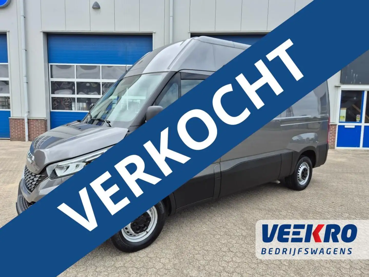 Iveco Daily 3500Kg, 160PK automaat. 3500 KG trekgewicht, BPM V Grijs - 1
