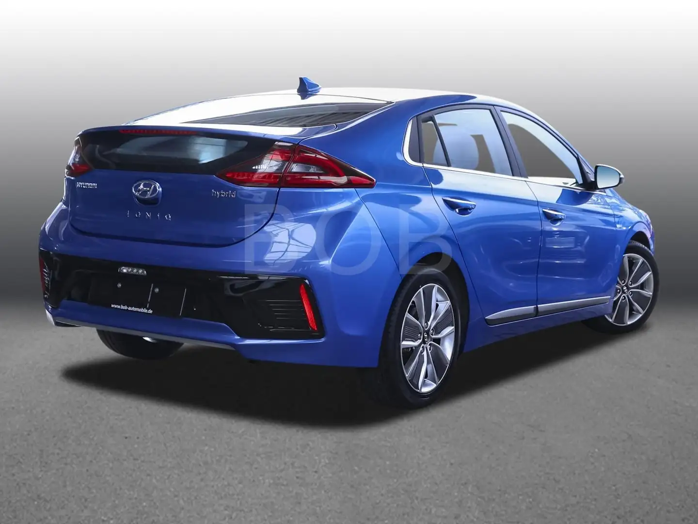 Hyundai IONIQ 1,6 Premium HEV NAVI TWA SHZ XENON RFK BT Blau - 2