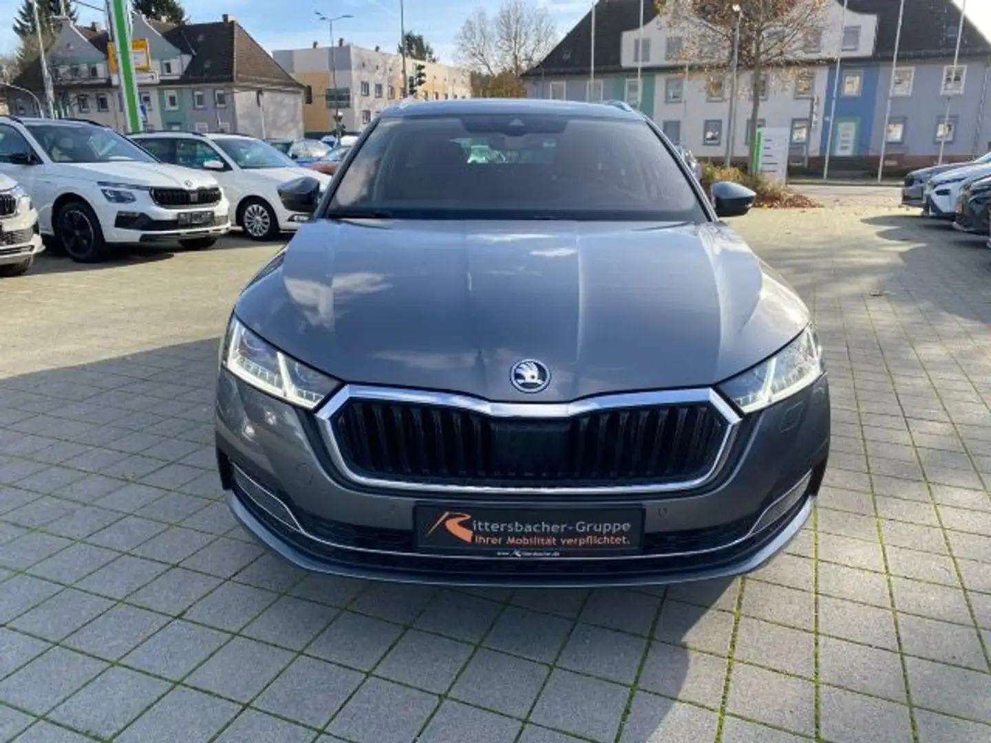 Skoda Octavia Combi 2.0 TDI DPF Style AHK beheiz. WSS Grijs - 2