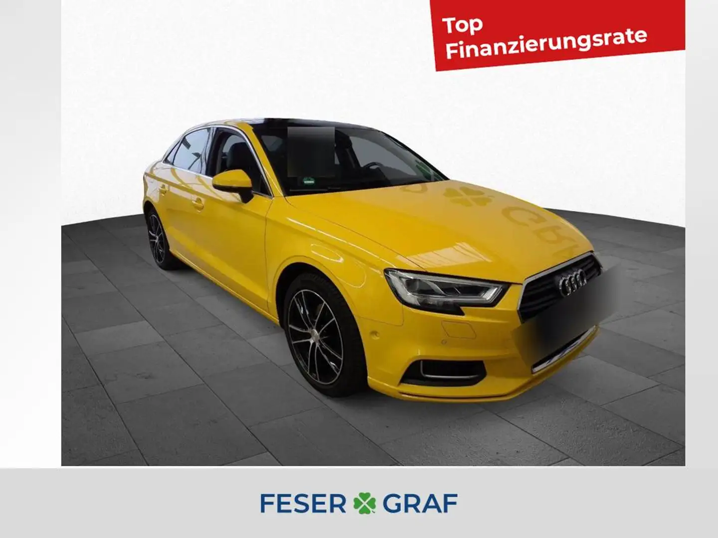 Audi A3 Lim. Design1.4 TFSI S tronic ACC Pano LED RFK Geel - 1