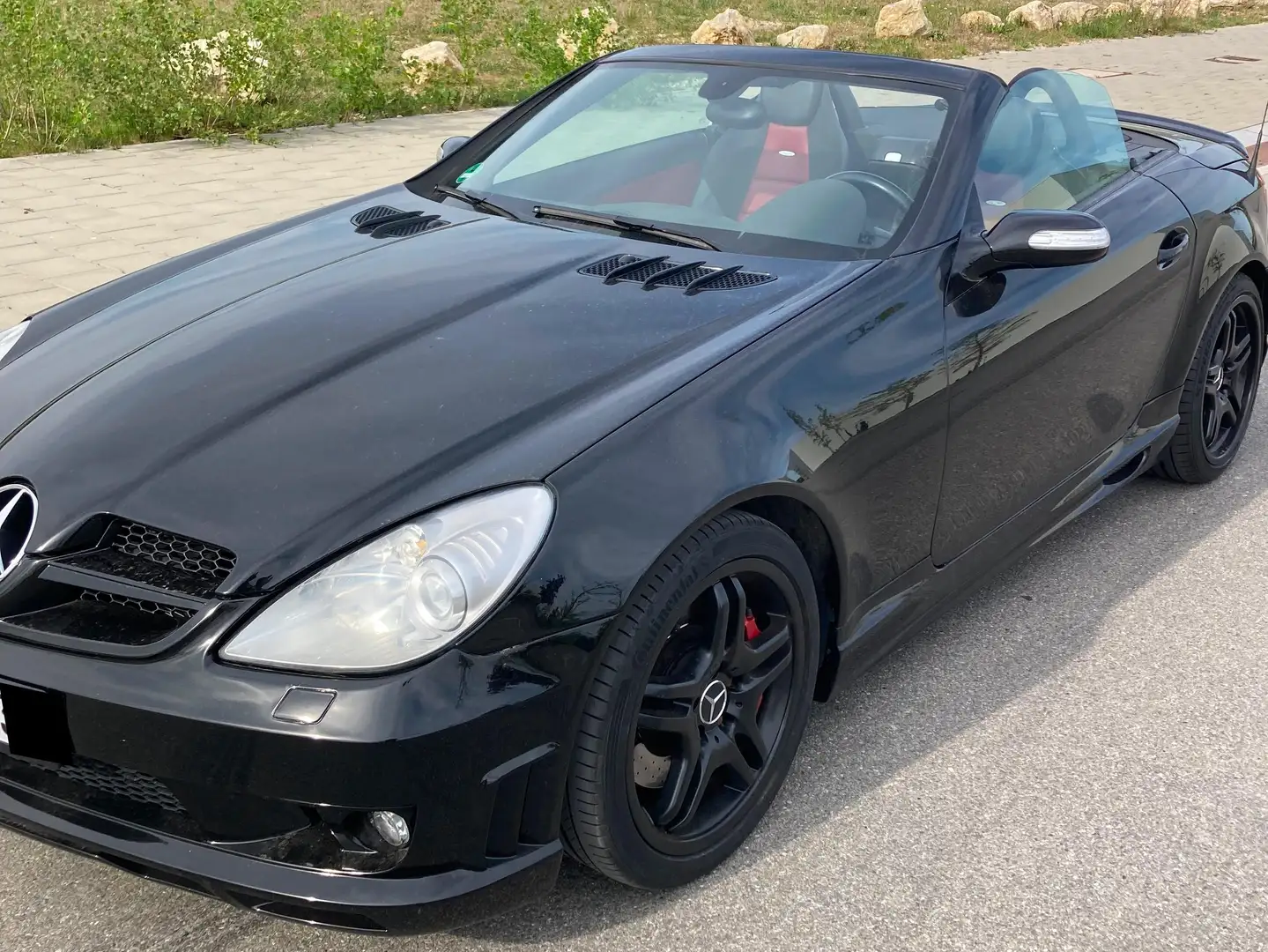Mercedes-Benz SLK 55 AMG SLK-Klasse Roadster 7G-TRONIC Schwarz - 2