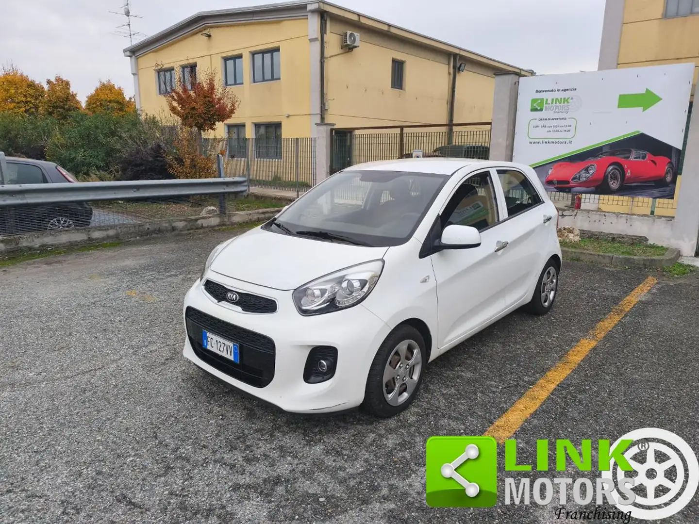 Kia Picanto 1.0 12V 5 porte Glam Blanc - 1