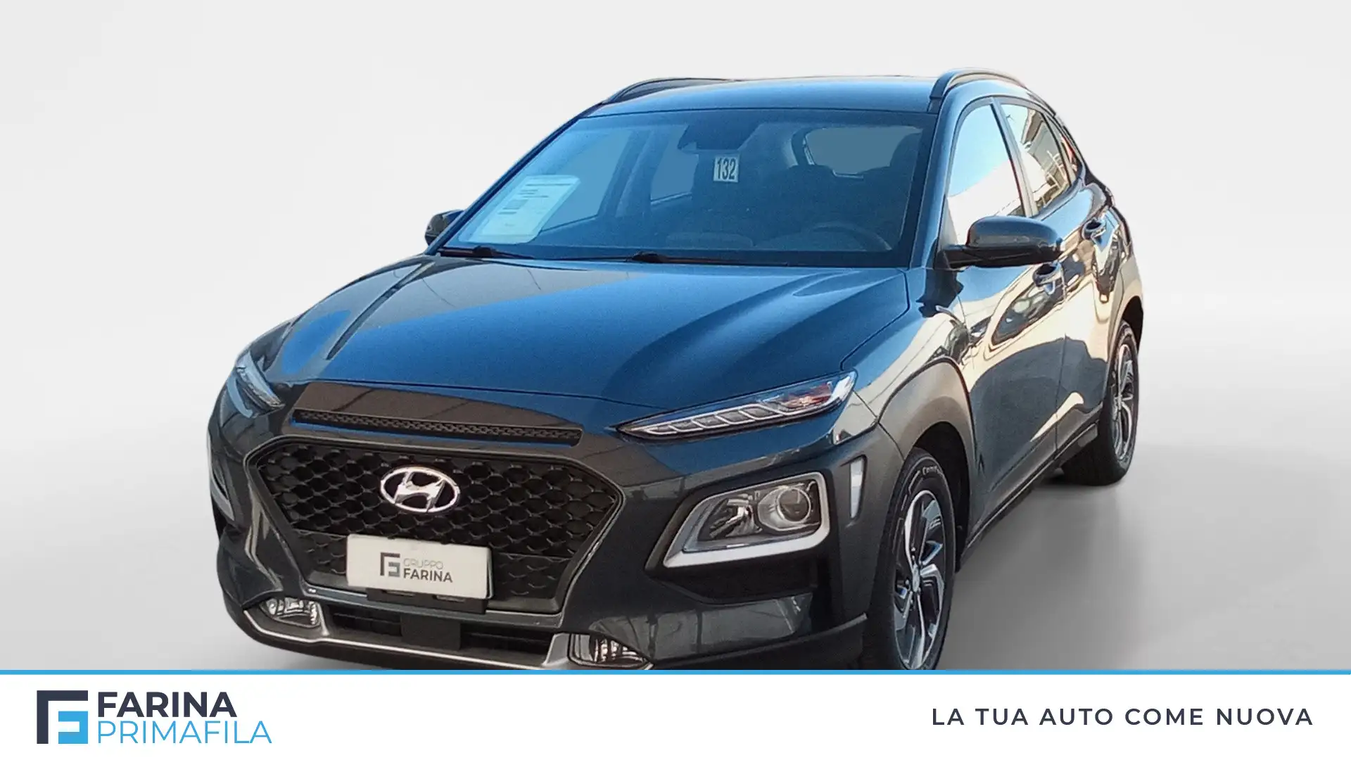 Hyundai KONA 1.6 HEV XTech FCA Grigio - 1