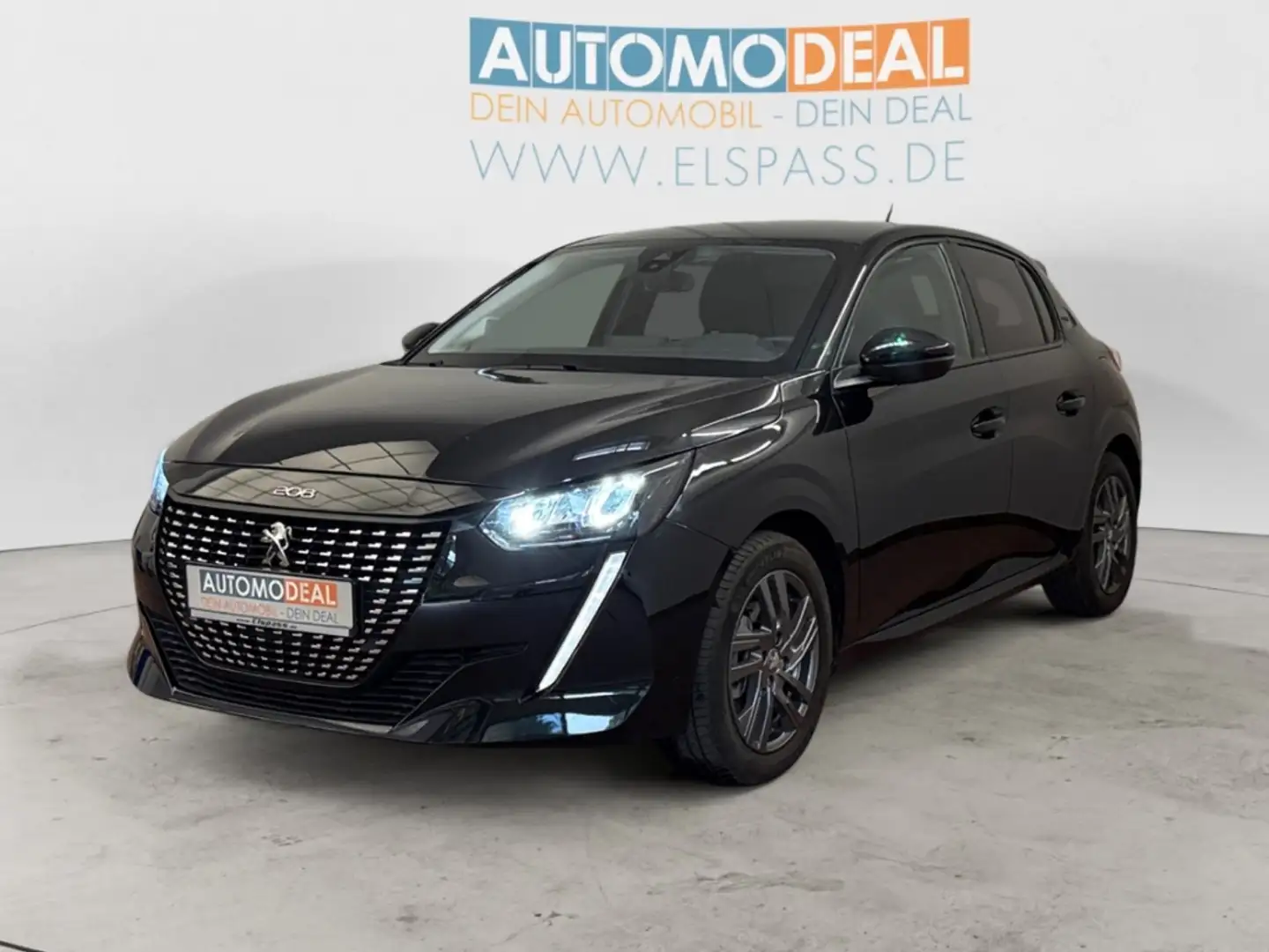Peugeot 208 Active Pack  Allure AUTOMATIK NAV LED SITZ.HZG TEM Schwarz - 2