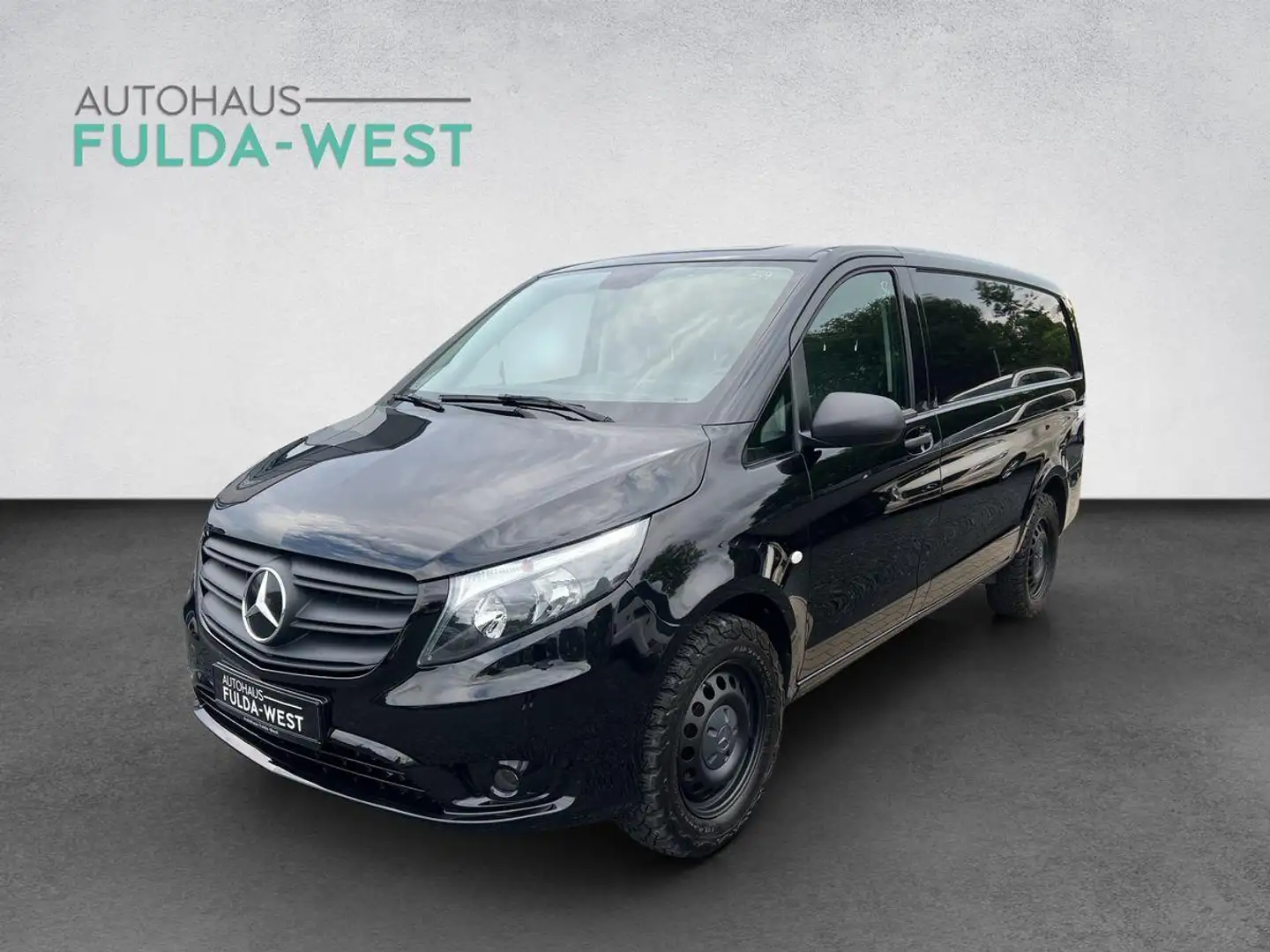 Mercedes-Benz Vito Pro 119CDI 4M lang 3Si AHK LKW Leder Kamera Schwarz - 1