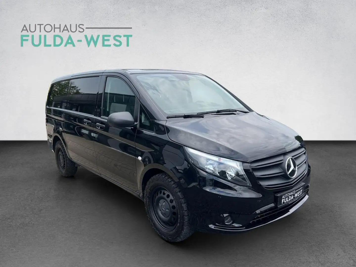 Mercedes-Benz Vito Pro 119CDI 4M lang 3Si AHK LKW Leder Kamera Schwarz - 2