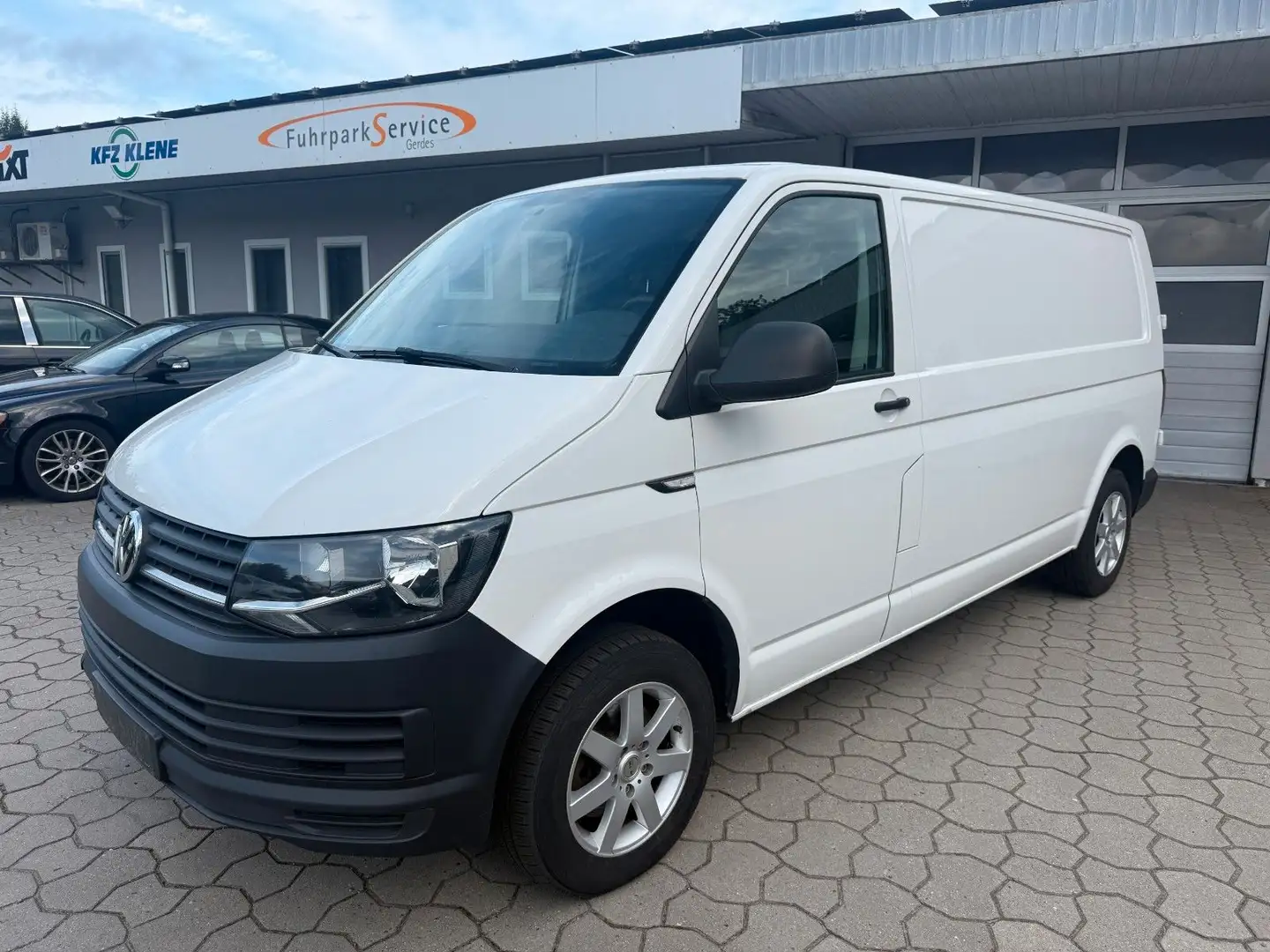 Volkswagen T6 Transporter T6 2.0 TDI Transporter lang Flügeltüren Klima Weiß - 1