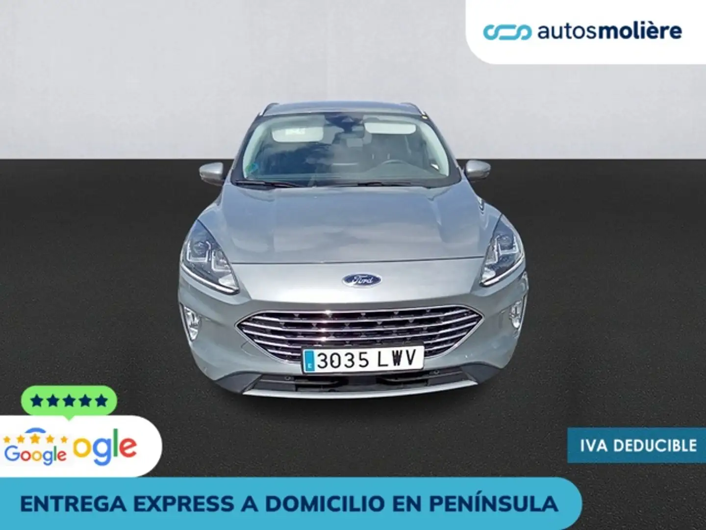 Ford Kuga 2.5 Duratec FHEV Titanium 4x2 Aut. Plateado - 2