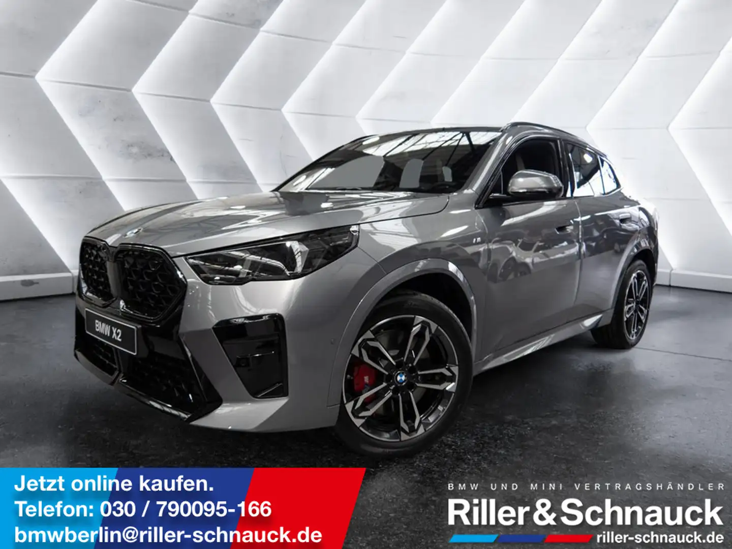 BMW X2 sDrive 20i M-Sport ACC HUD LED PANO 360° Šedá - 1