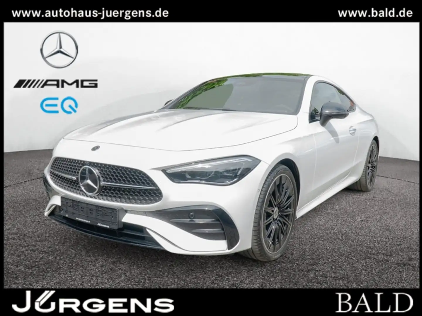 Mercedes-Benz CLE 220 d Coupé AMG-Sport/360/Pano/Night/Distr Weiß - 1