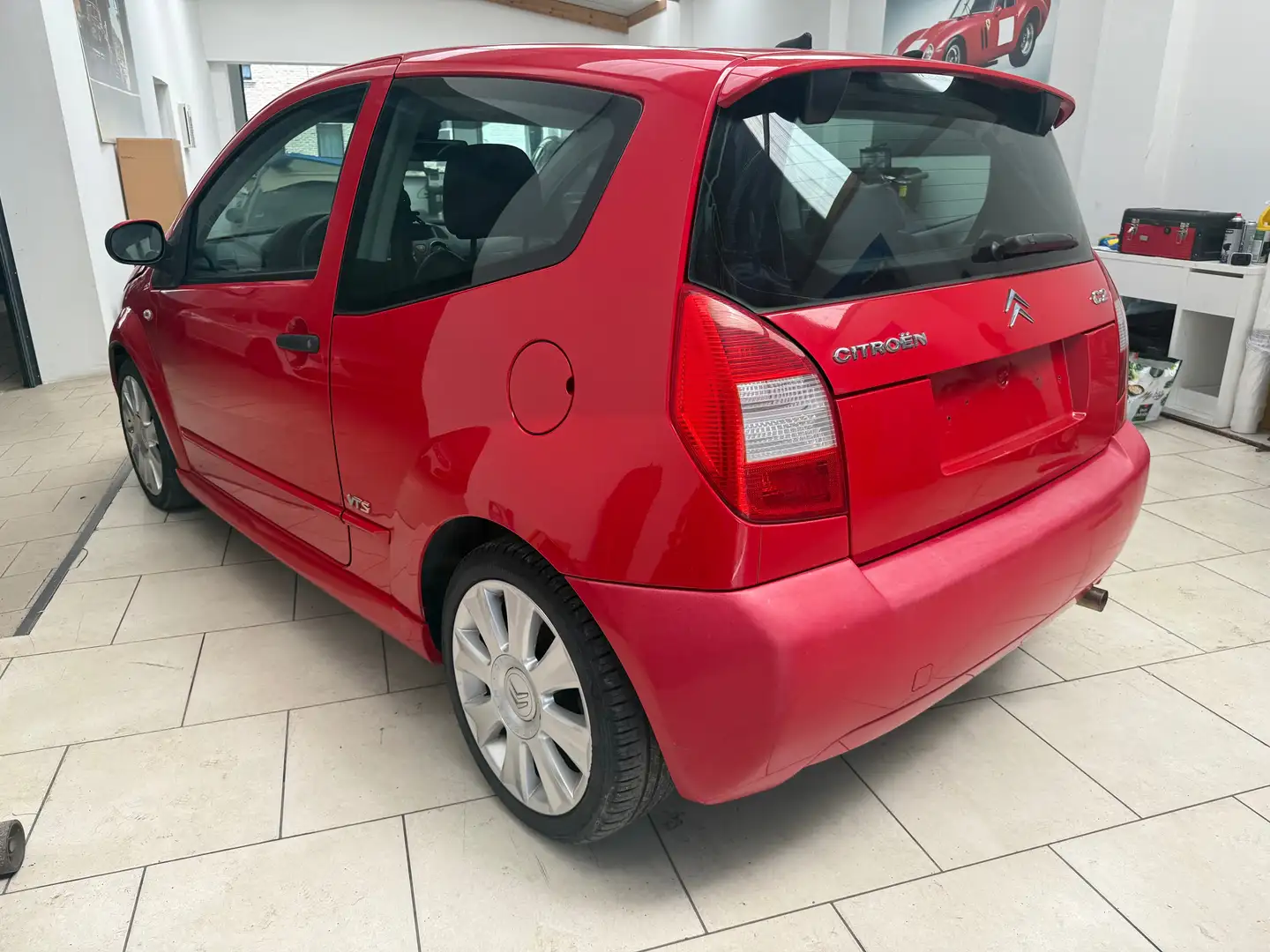 Citroen C2 1.6i VTS Rojo - 2