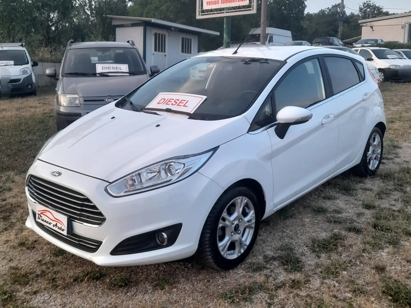 Ford Fiesta 1.4 TDCI 5P TITANIUM Bianco - 2