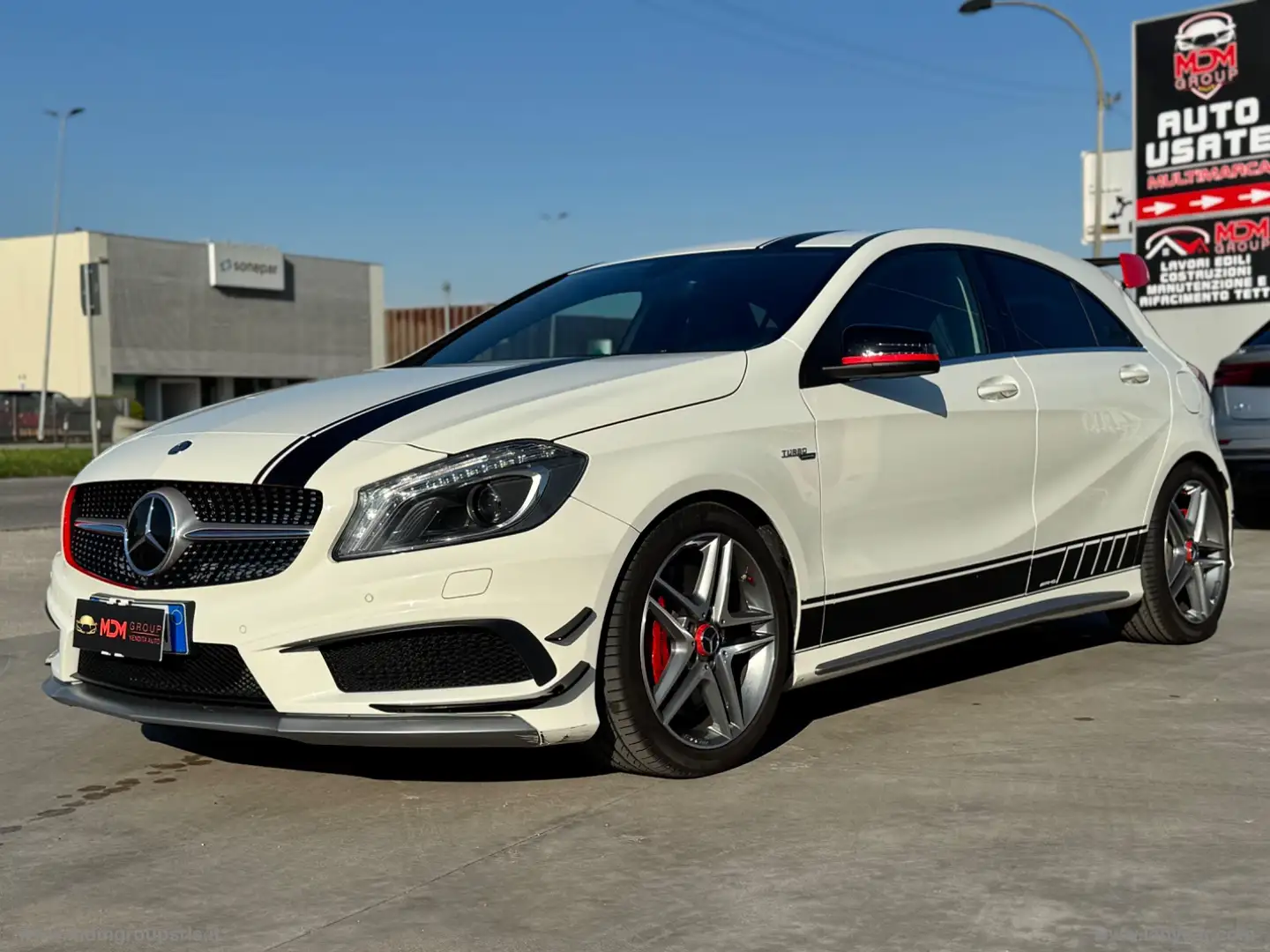Mercedes-Benz A 45 AMG A 45 AMG 4Matic Automatic 45.000KM REALI Weiß - 1