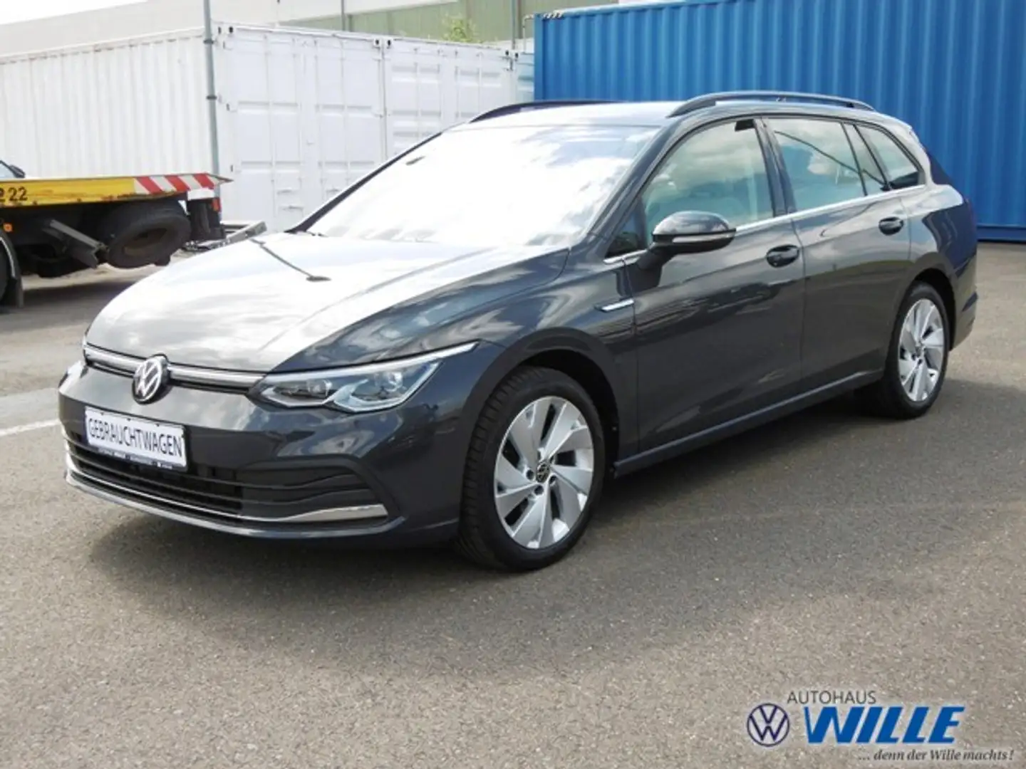 Volkswagen Golf VIII Variant 2.0 TDI Style Klima Navi Grau - 1