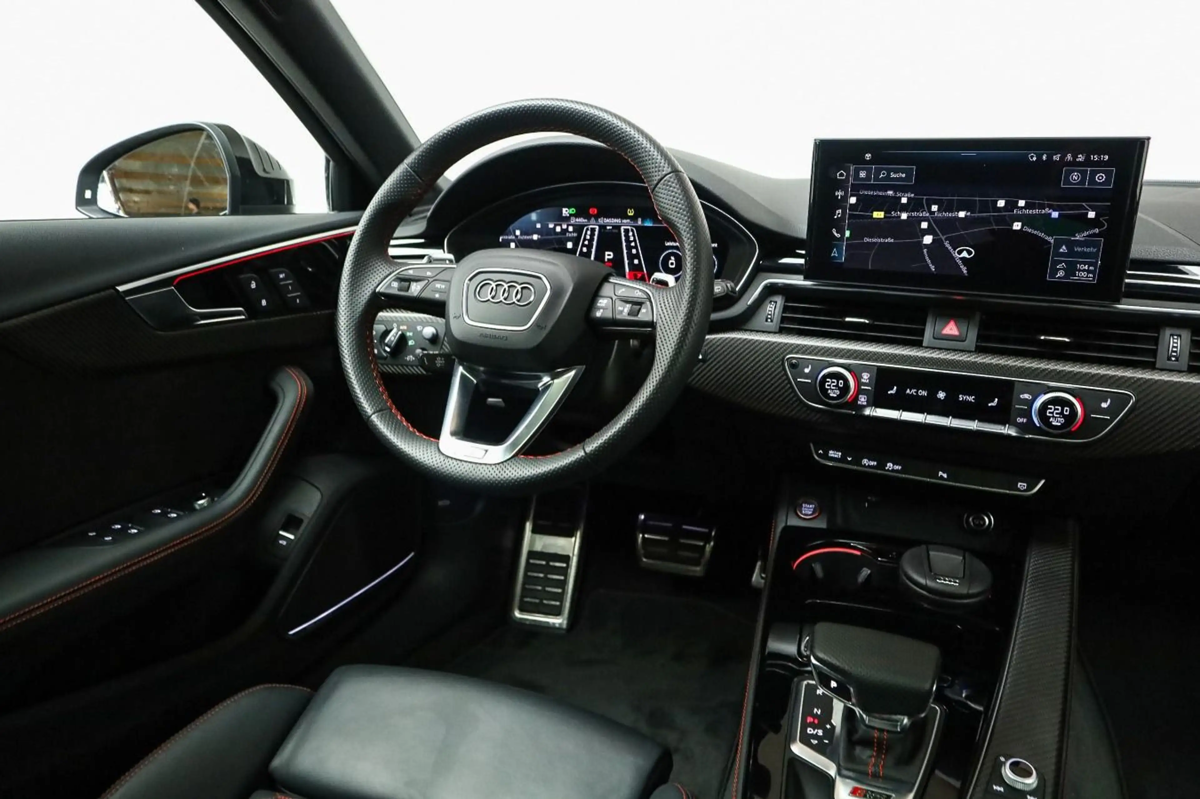 Audi RS4 Pano, Abgas, B&O, HUD, Assist, Kerami — photo 12