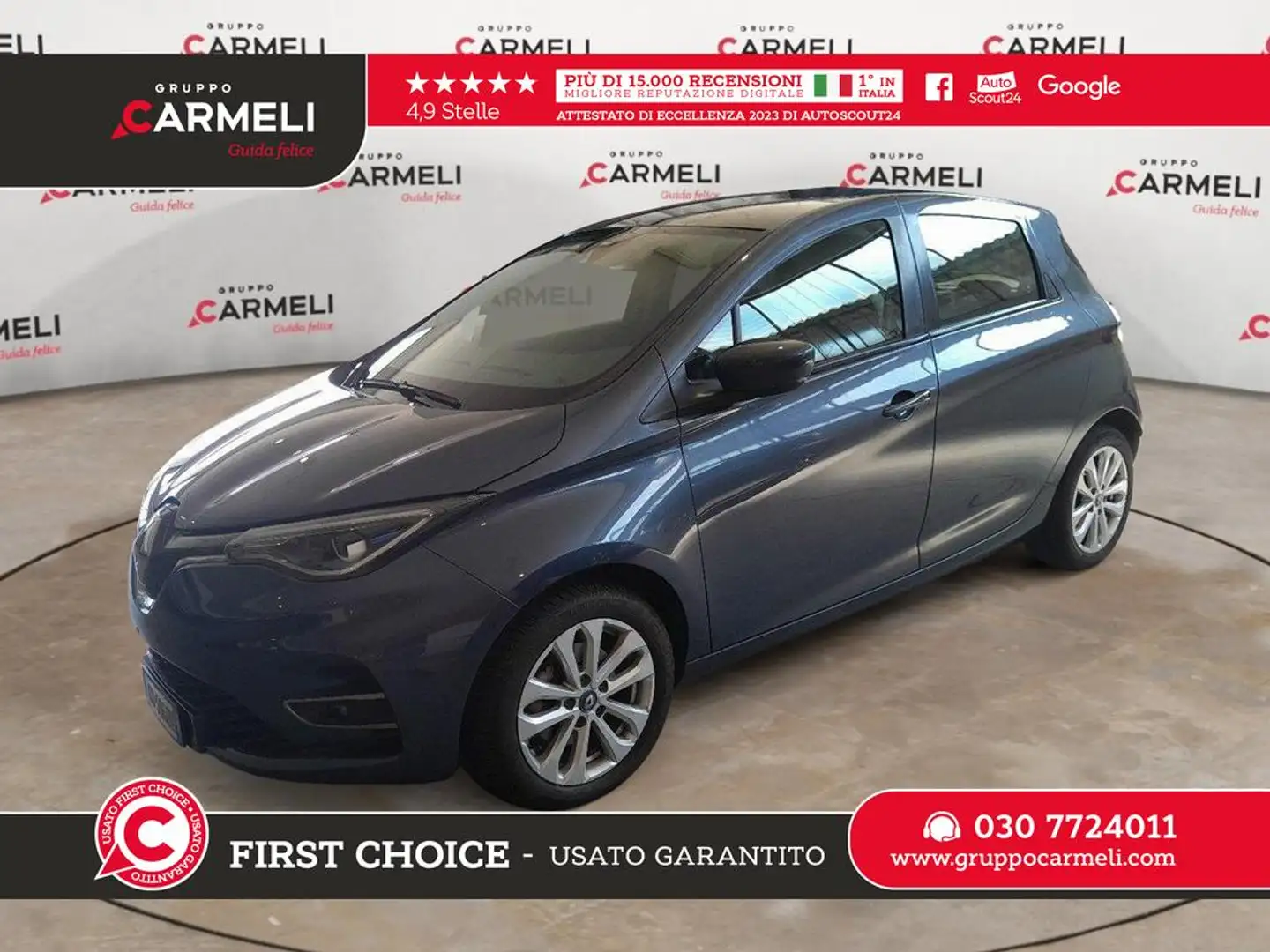 Renault ZOE Zen R135 Flex my20 Grigio - 1