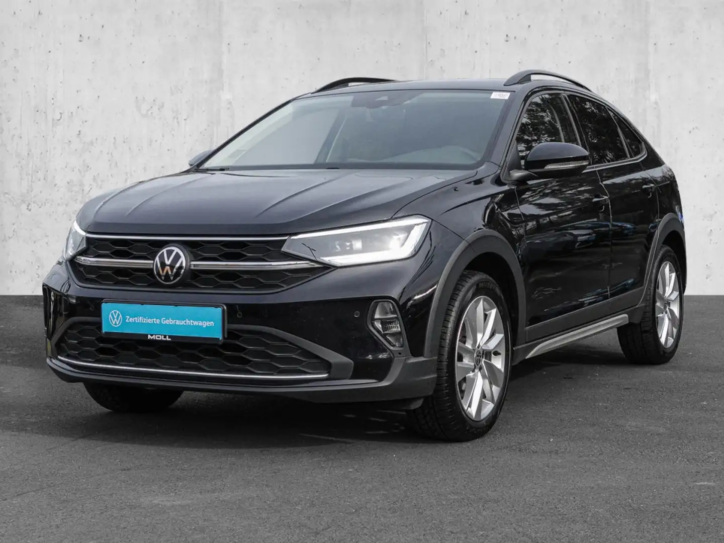 Volkswagen Taigo 1.0 TSI DSG Life AHK NAVI LED LM ACC PDC Zwart - 2