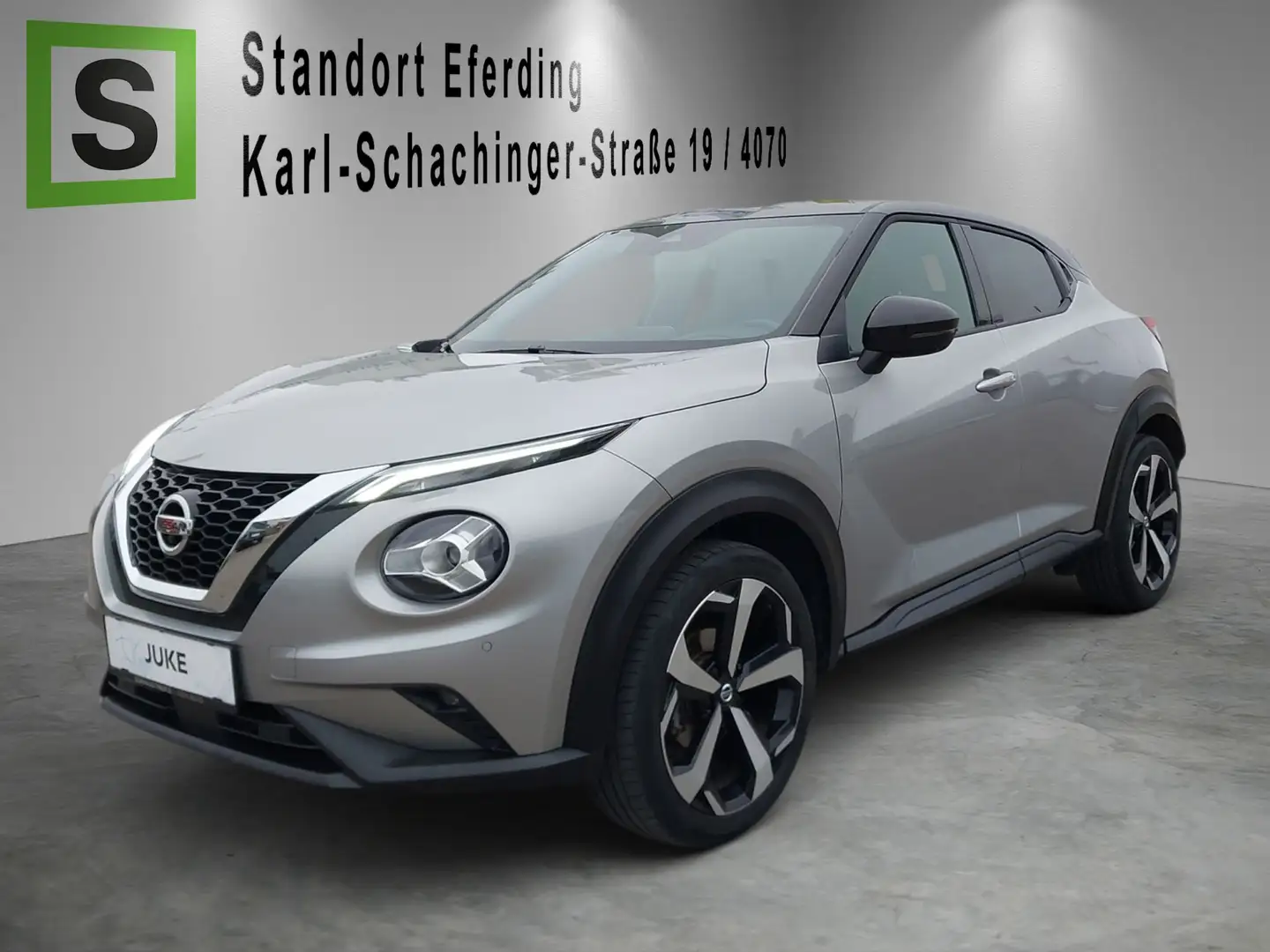 Nissan Juke JUKE Tekna 1,0 DIG-T 117 7DCT Silber - 1