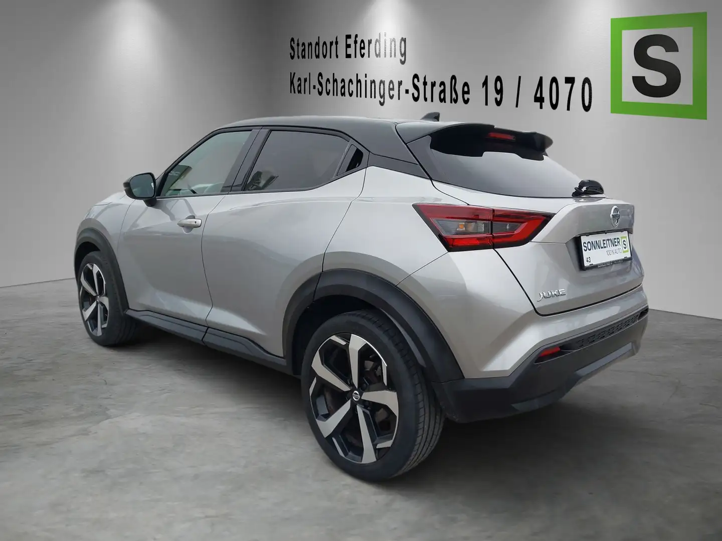 Nissan Juke JUKE Tekna 1,0 DIG-T 117 7DCT Silber - 2
