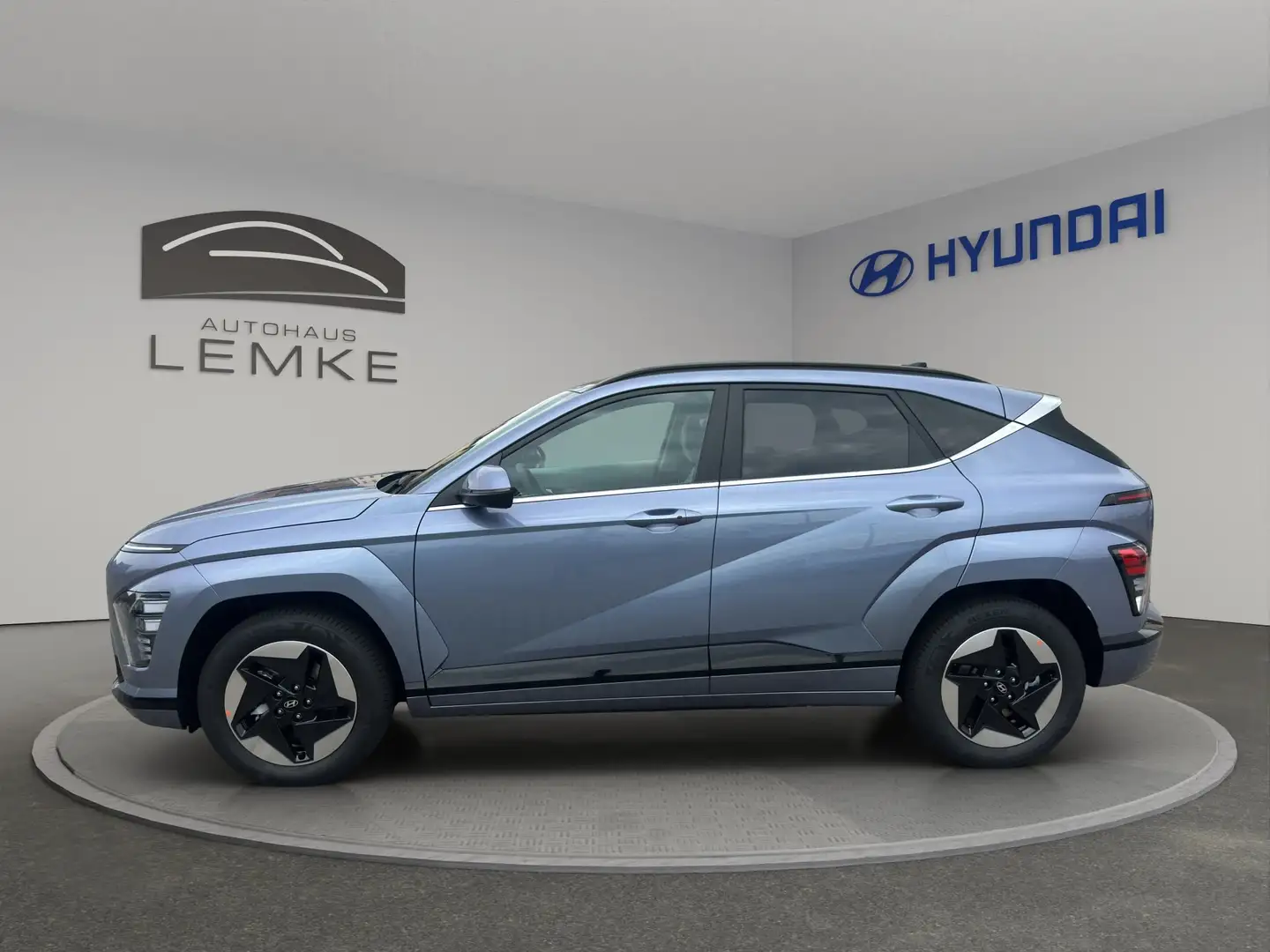 Hyundai KONA ELEKTRO 48,4kWh TREND - NAVI SOFORT UVM Azul - 2