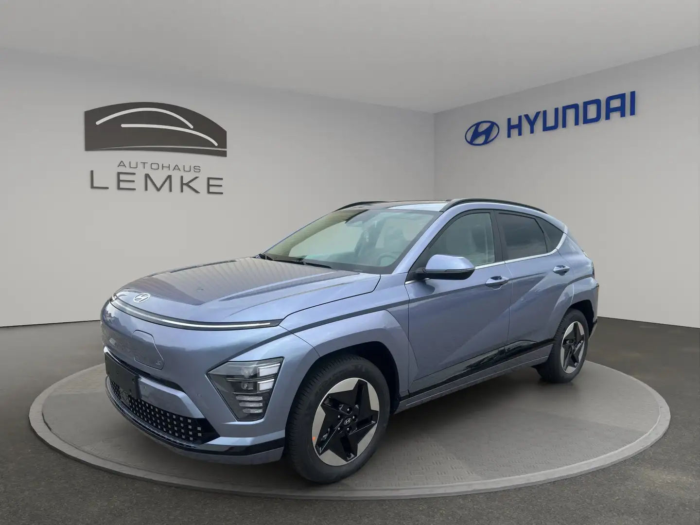 Hyundai KONA ELEKTRO 48,4kWh TREND - NAVI SOFORT UVM Azul - 1