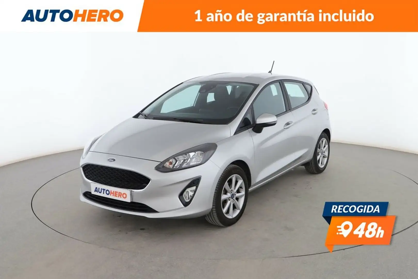 Ford Fiesta 1.1 Ti-VCT Trend Gris - 1