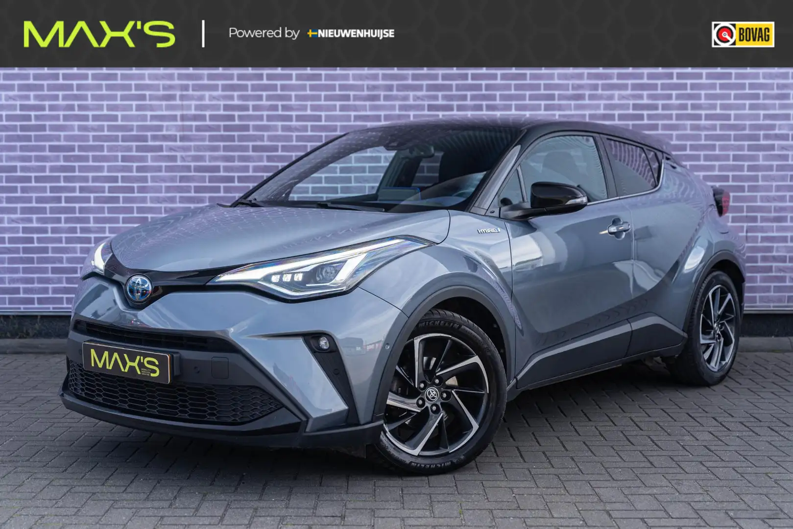 Toyota C-HR 2.0 Hybrid Bi-Tone | Adaptive Cruise Control | Nav Grijs - 1