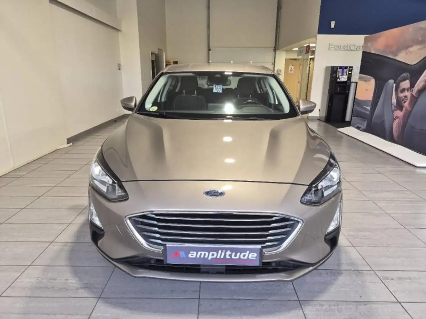 Ford Focus 1.5 EcoBlue 120 ch Titanium BVA Grau - 2