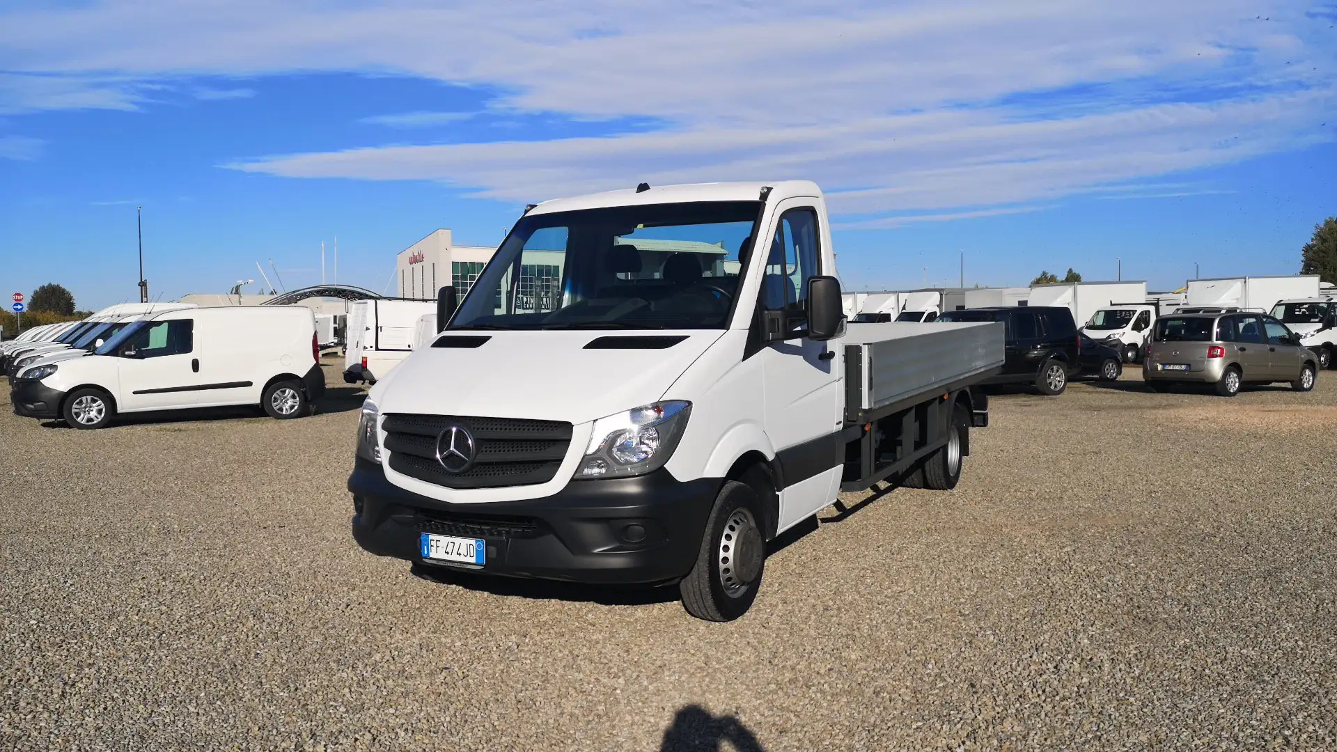 Mercedes-Benz Sprinter T43/35 411 CDI Cassone fisso Blanc - 2