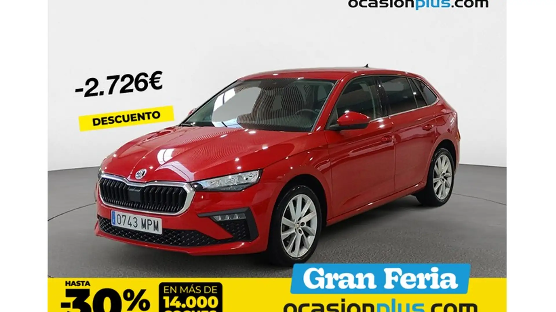 Skoda Scala 1.0 TSI Selection 85kW Rojo - 1