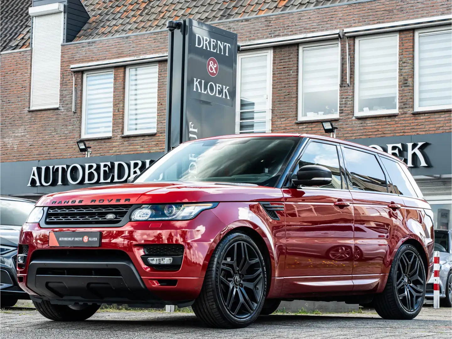 Land Rover Range Rover Sport 3.0 TDV6 HSE Dynamic ORG NL PANO CAMERA 22 INCH EL Roşu - 1