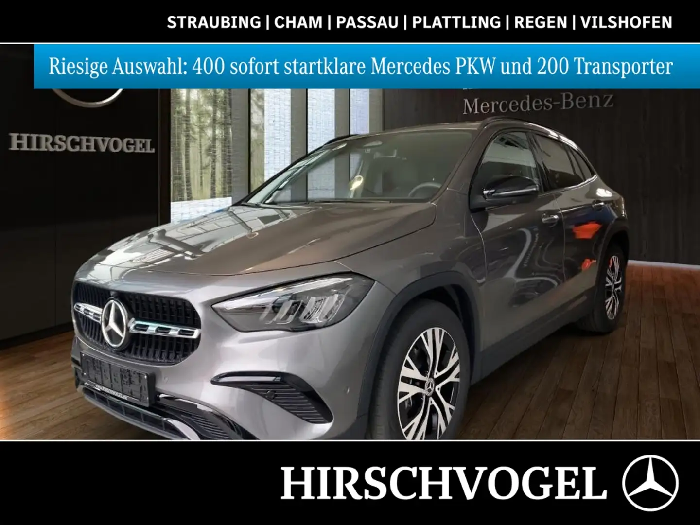 Mercedes-Benz GLA 200 EDITION Progressive Line+Night+AHK+DISTR Grijs - 1