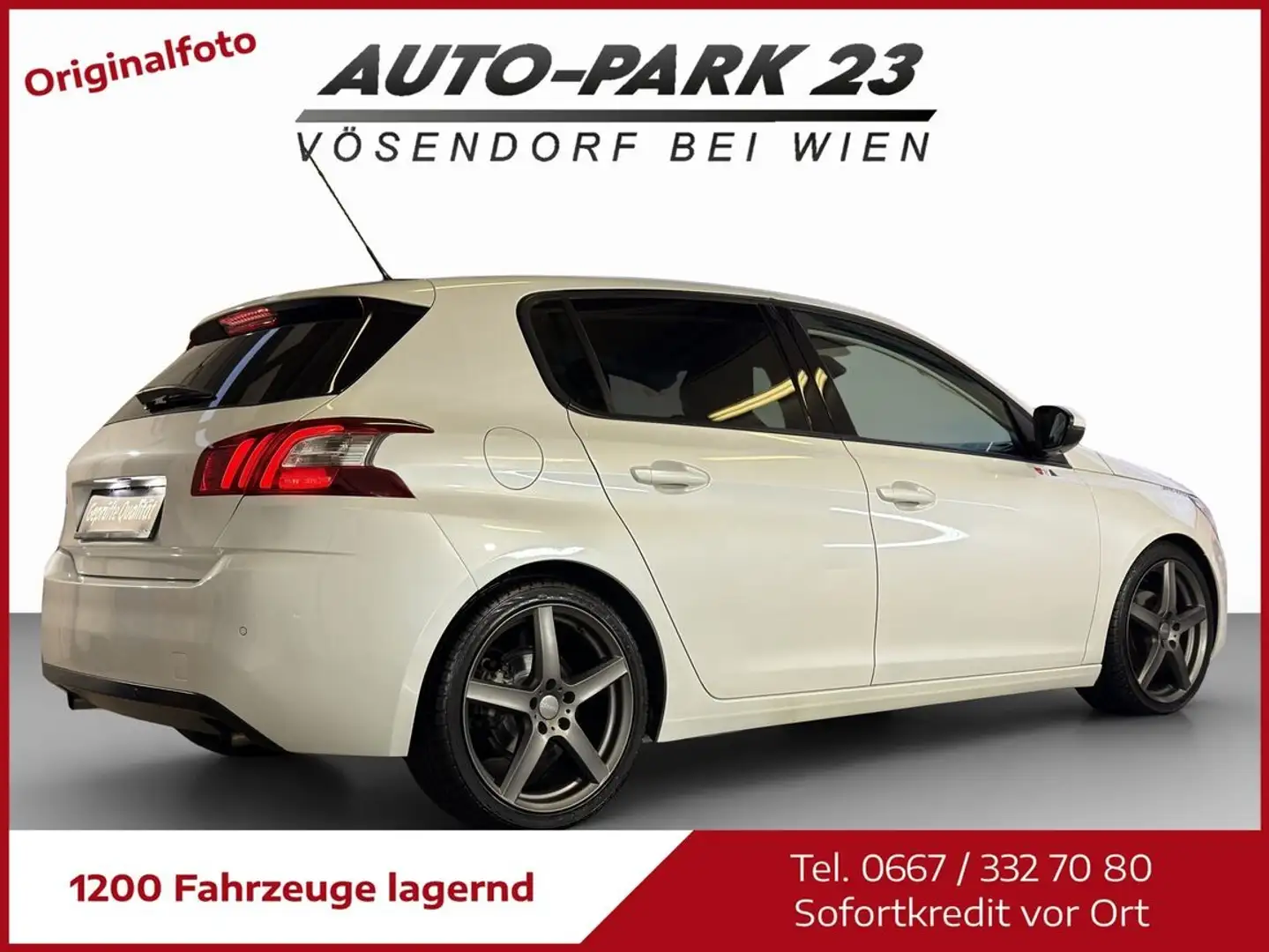 Peugeot 308 308 1,6 THP*SPORT-LINE*NUR 89.000KM**MOD2015 Weiß - 1