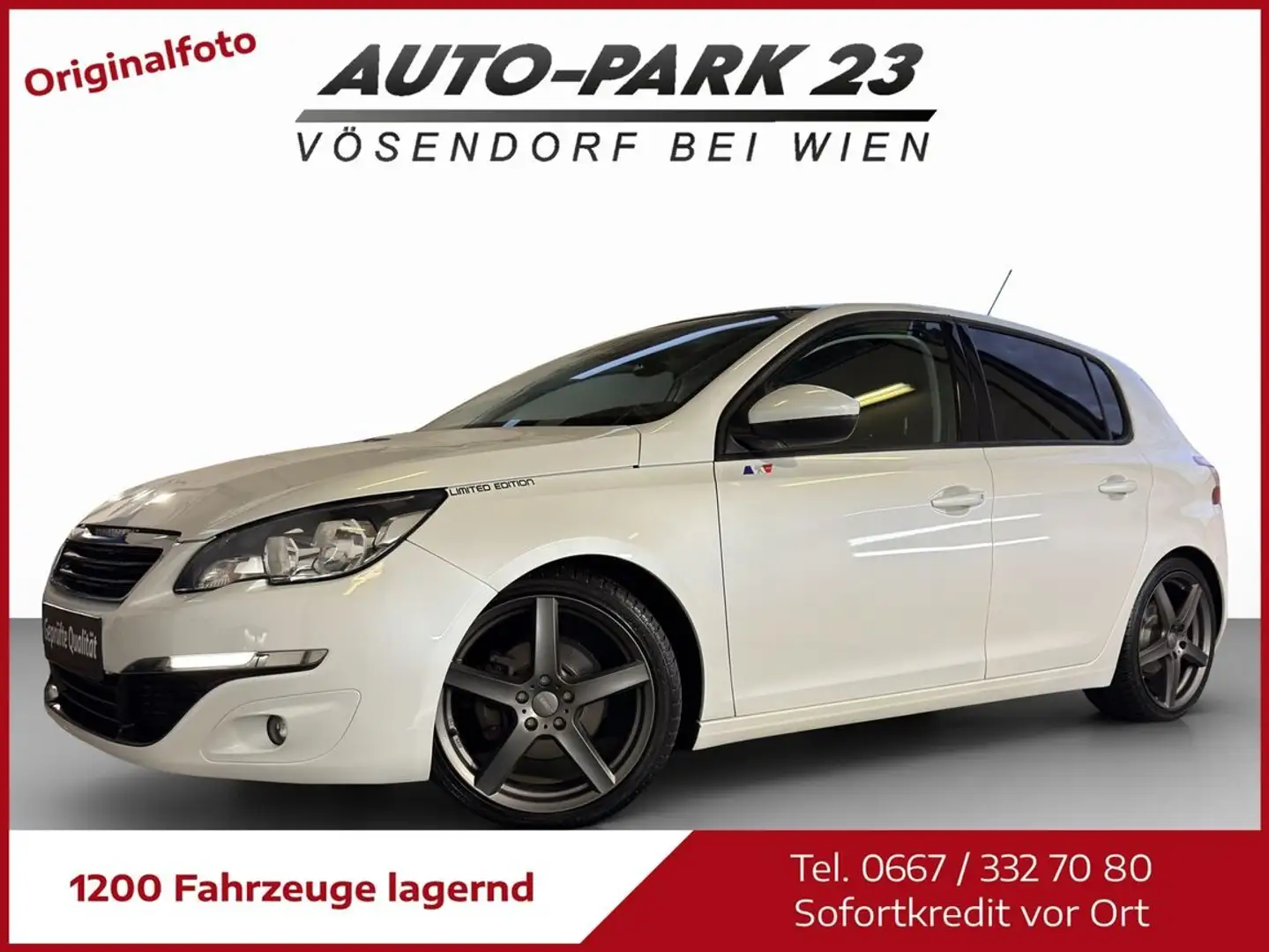 Peugeot 308 308 1,6 THP*SPORT-LINE*NUR 89.000KM**MOD2015 Weiß - 2