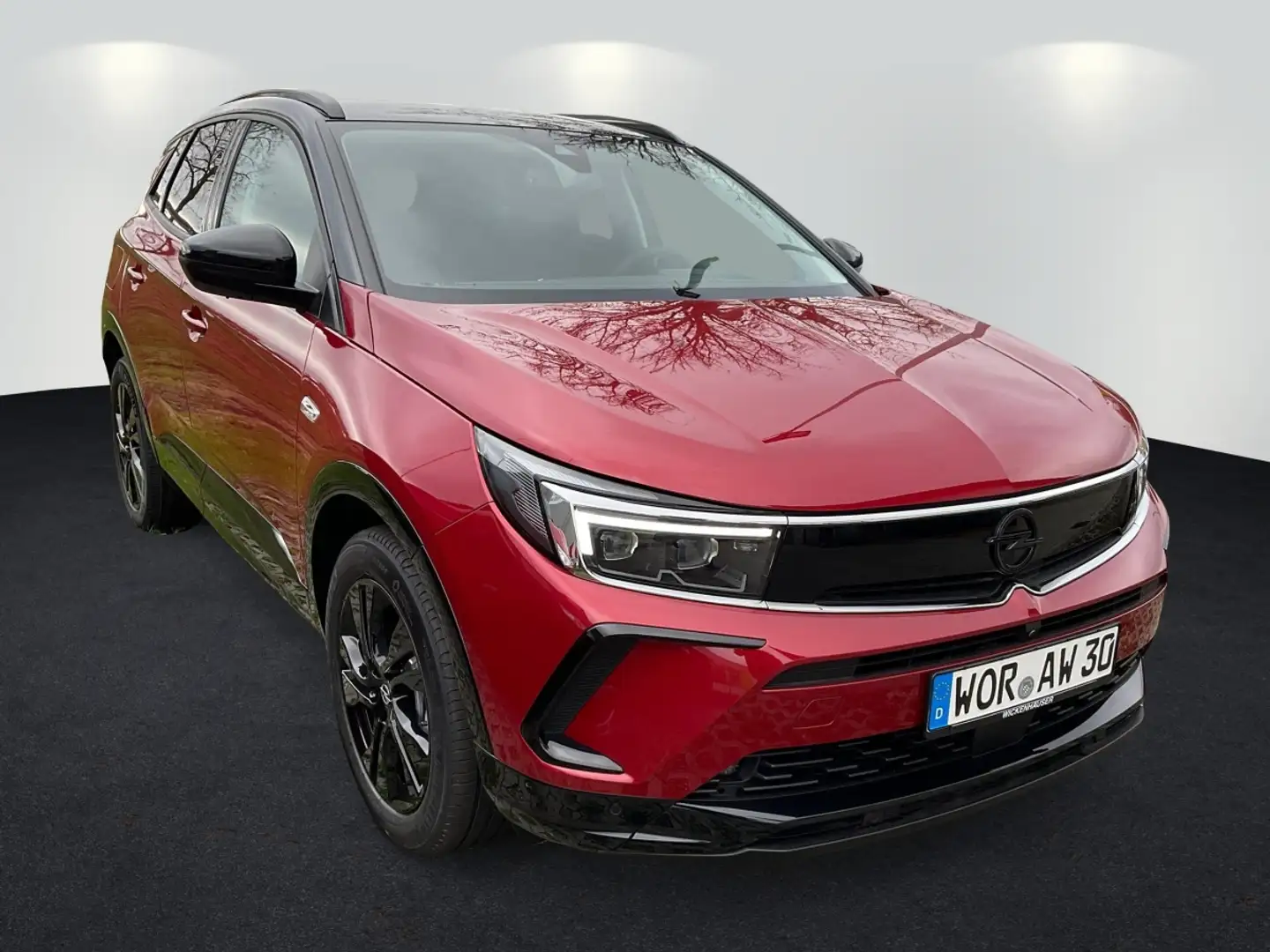 Opel Grandland 1.2 Turbo GS Line FLA 360 SpurW Rot - 2