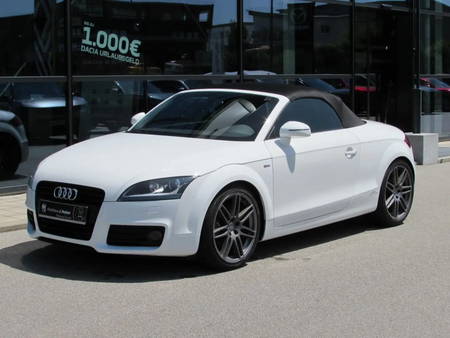 Audi TT 1.8 TFSI Roadster Xenon Navi Leder Einparkhilfe Blanc - 2